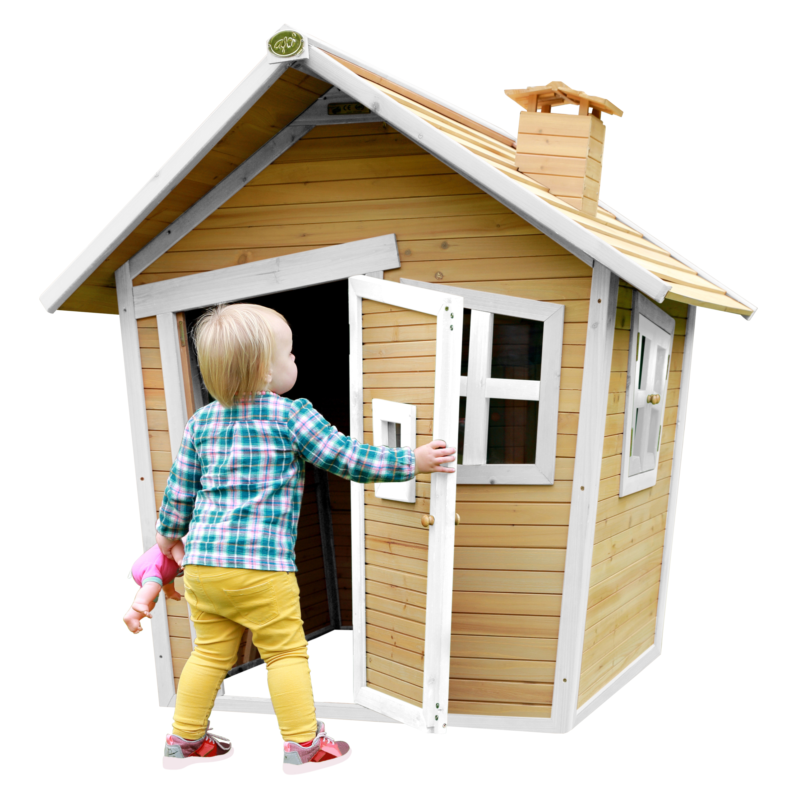 AXI Alice Playhouse Brown/White