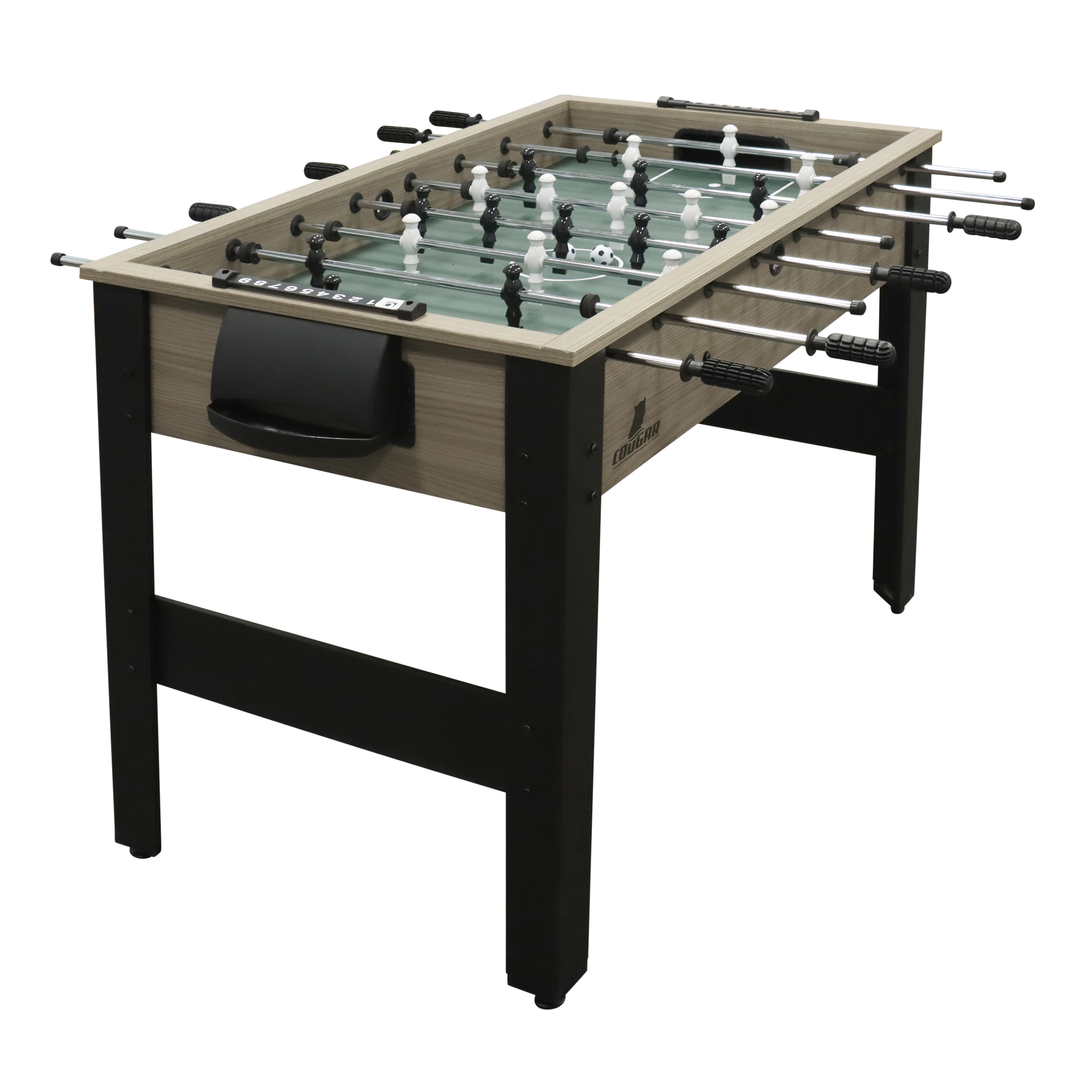 Cougar Spin Kick Football Table Oak/Black