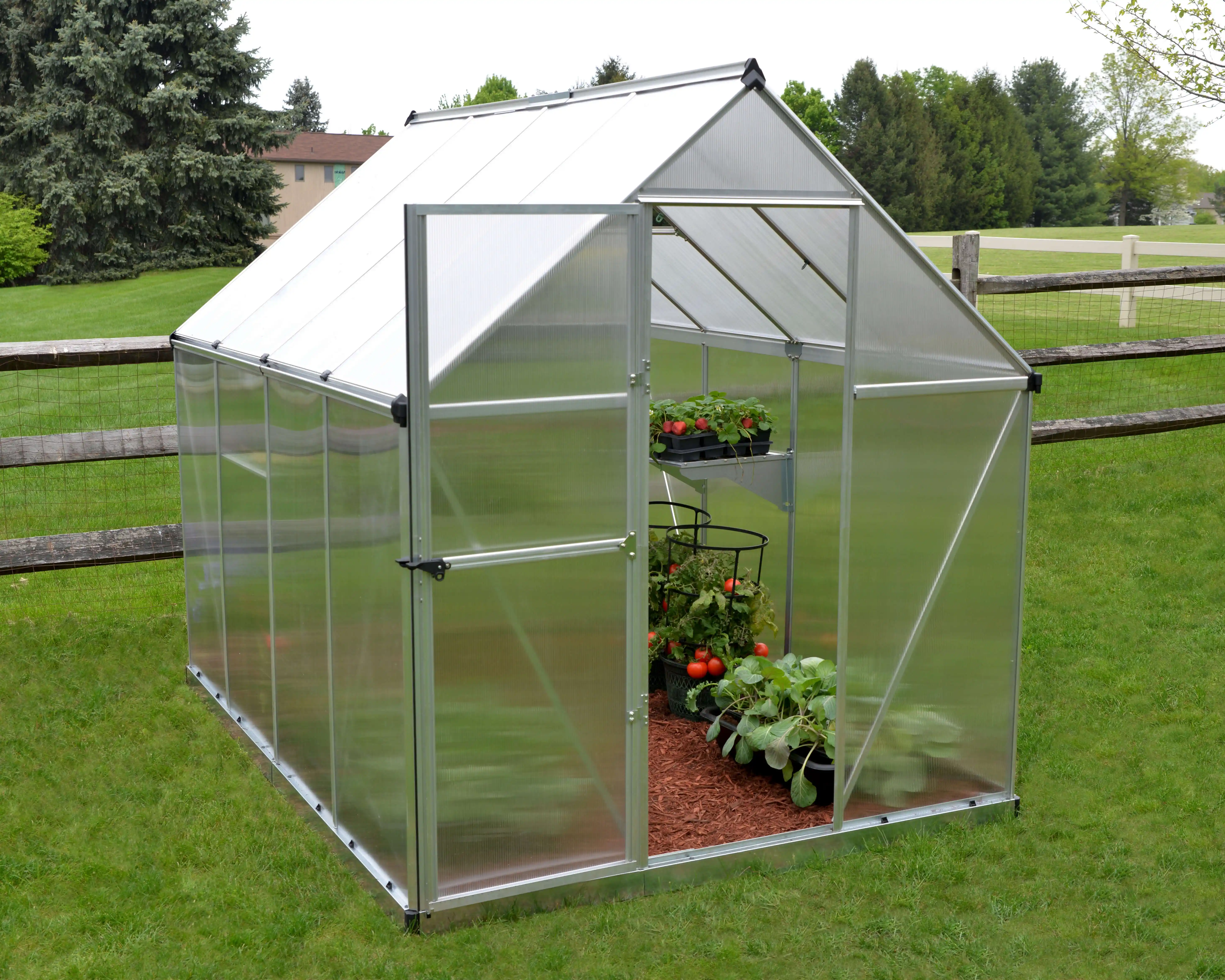 Canopia Mythos 247X185X208 cm Tuinkas Zilver meerwandig