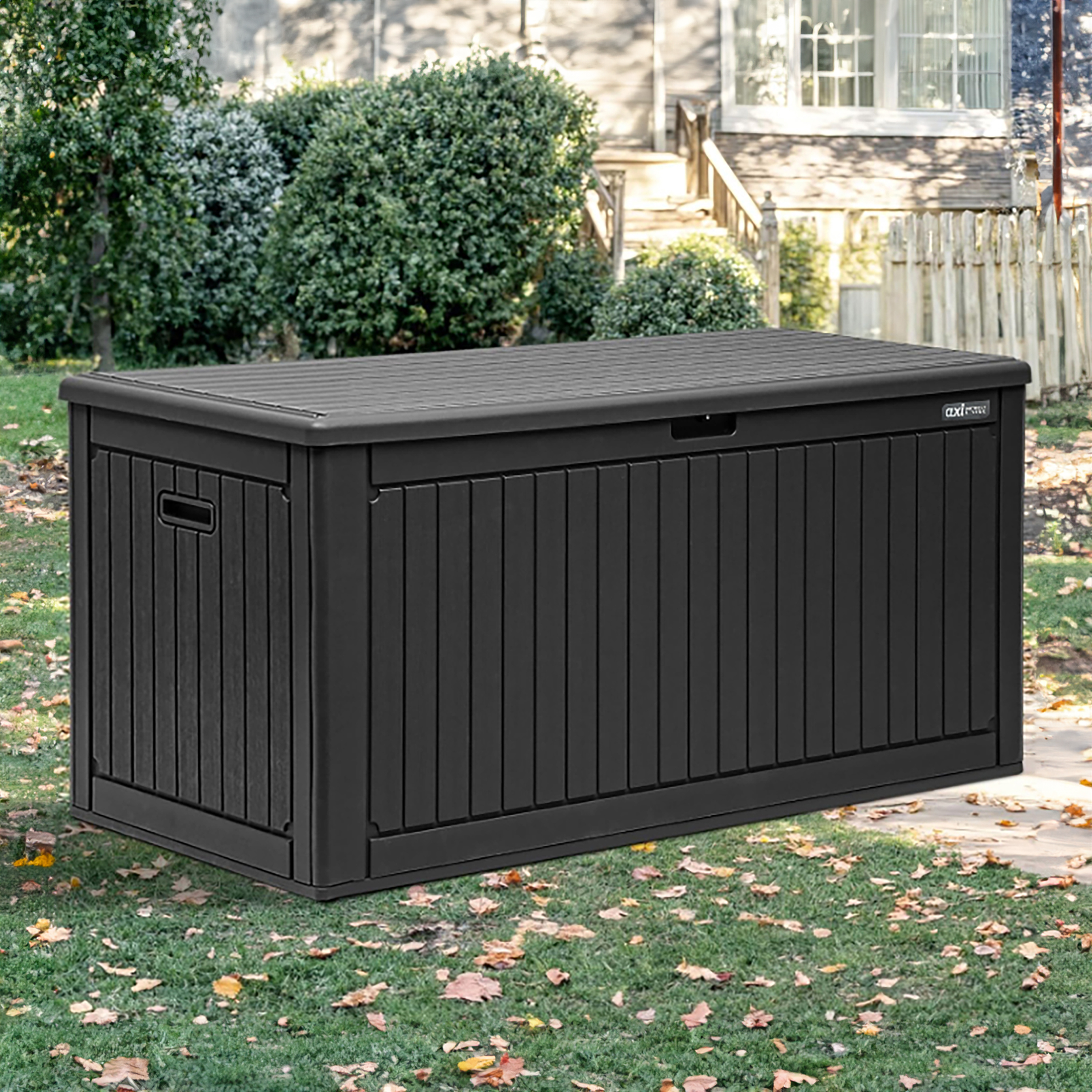 AXI Mike Plastic Storage Box 1000 Black – 177x82x83cm