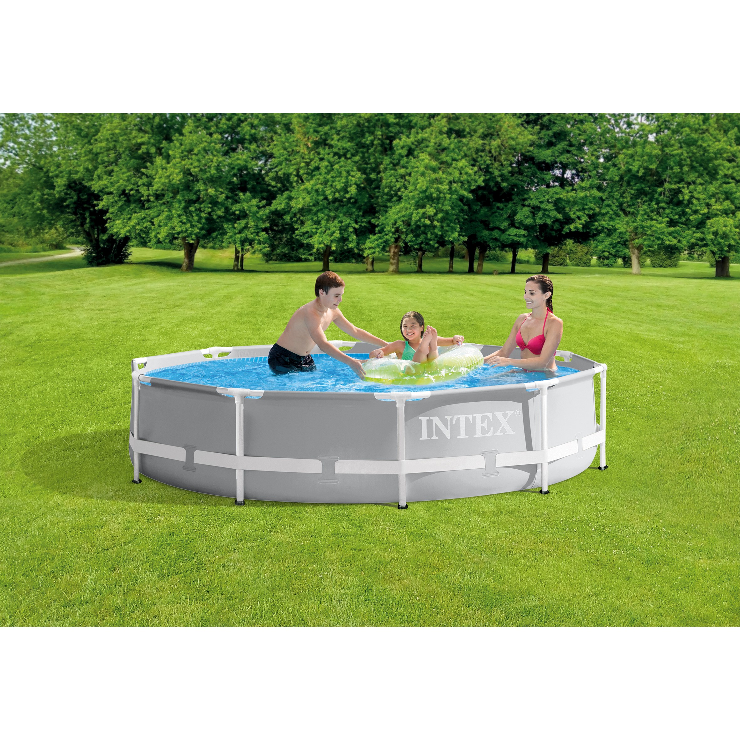 Intex Prism Pool avec Cadre Ø 305x76cm et pompe de filtration