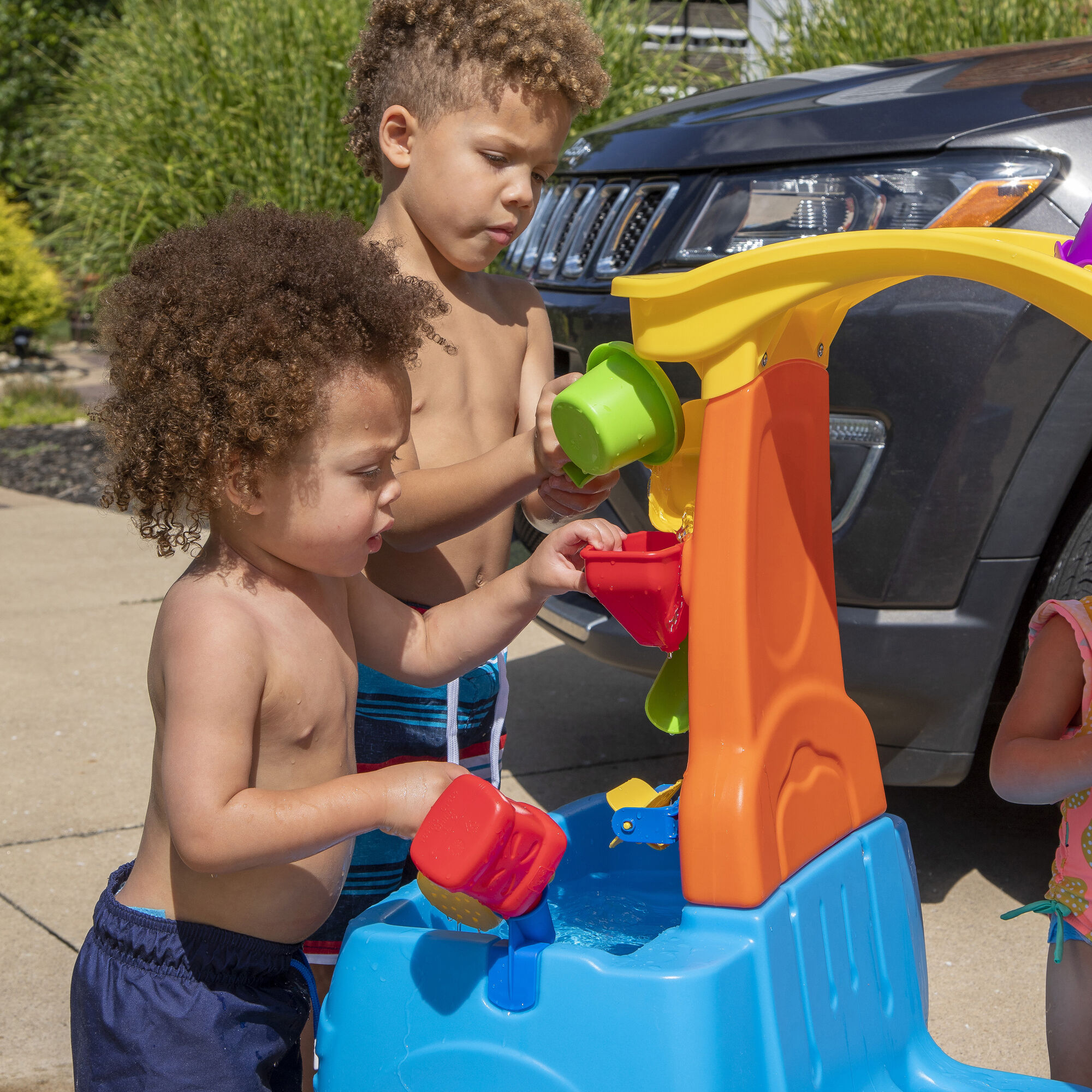 Step2 Car Wash Splash Center Porteur 