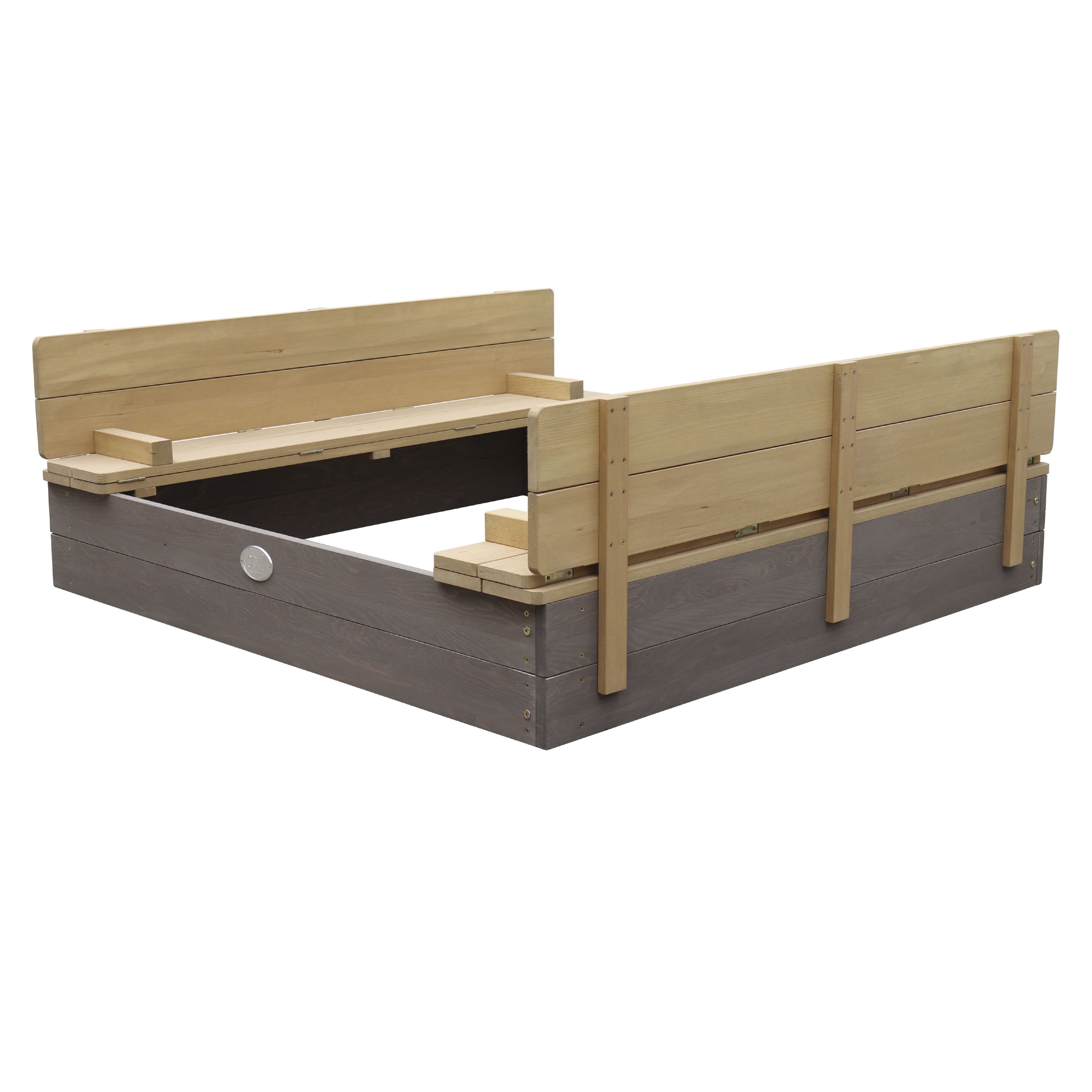 AXI Ella XL Sandbox Grey/Brown - 120 x 120 cm - Limited Edition