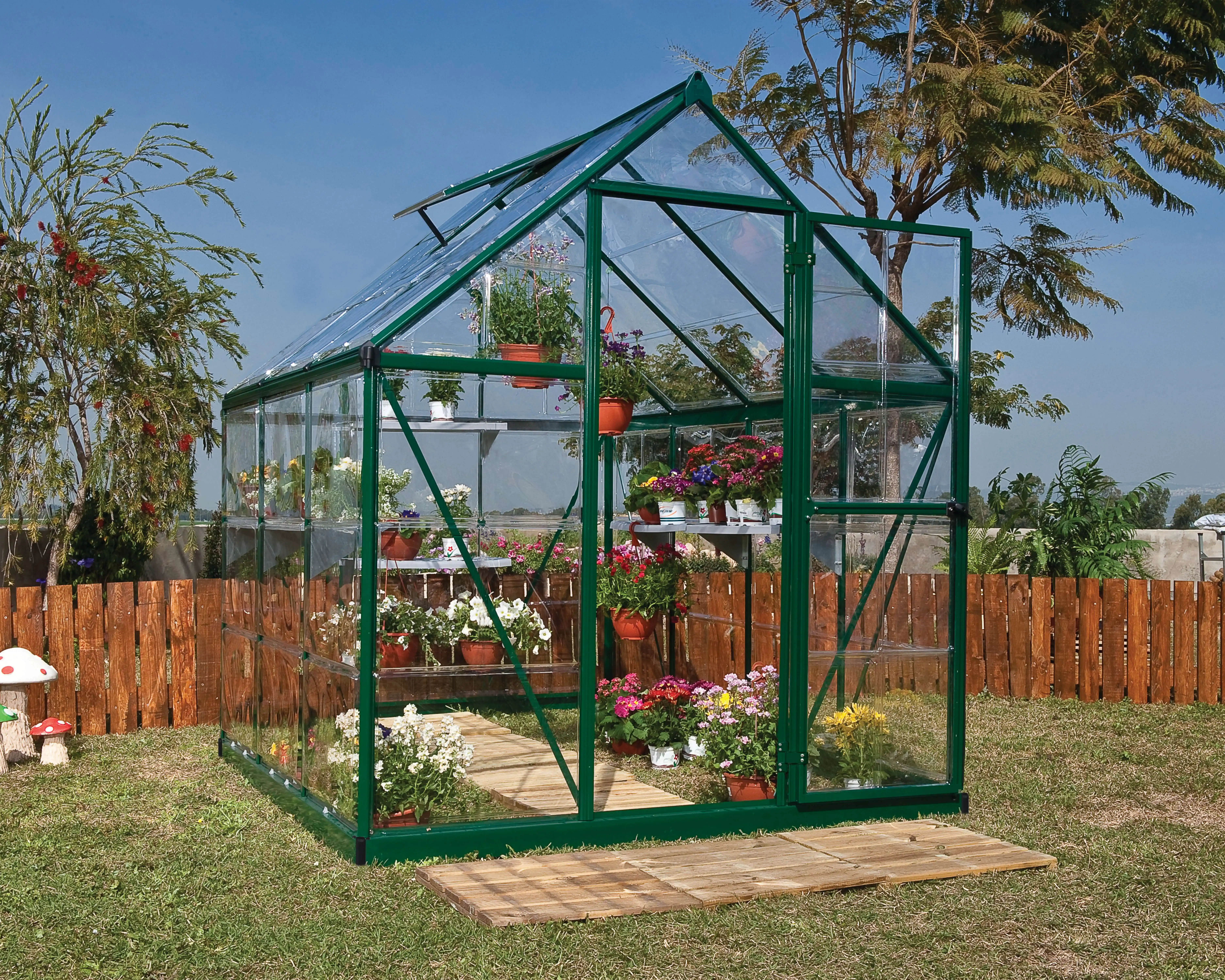 Canopia Harmony 186X185X208 cm Tuinkas Groen Helder-7290103110864 Canopia Harmony 186X185X208 cm Tuinkas Groen Helder
