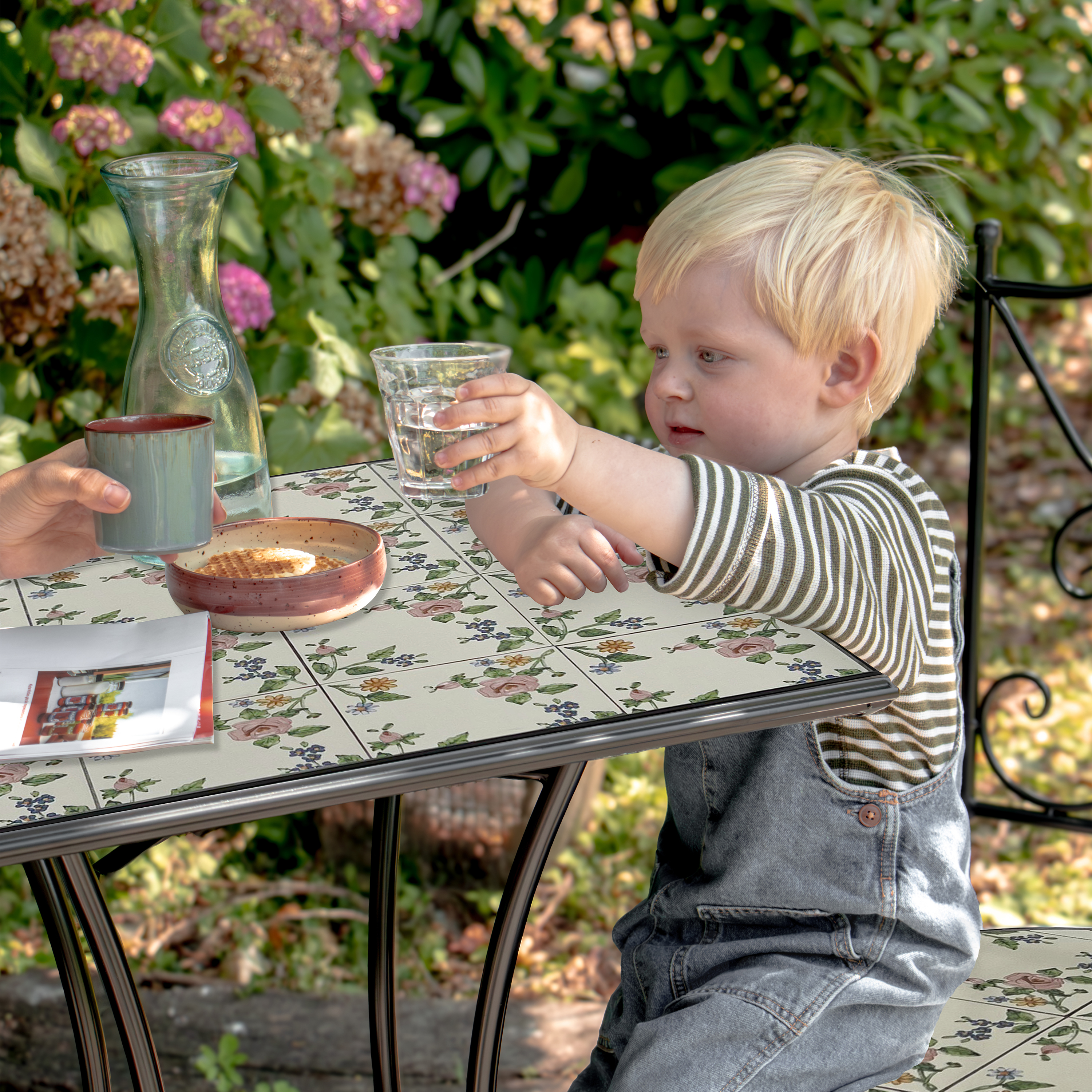 AXI Camilla Bistro Set Mosaic - Romantic rose