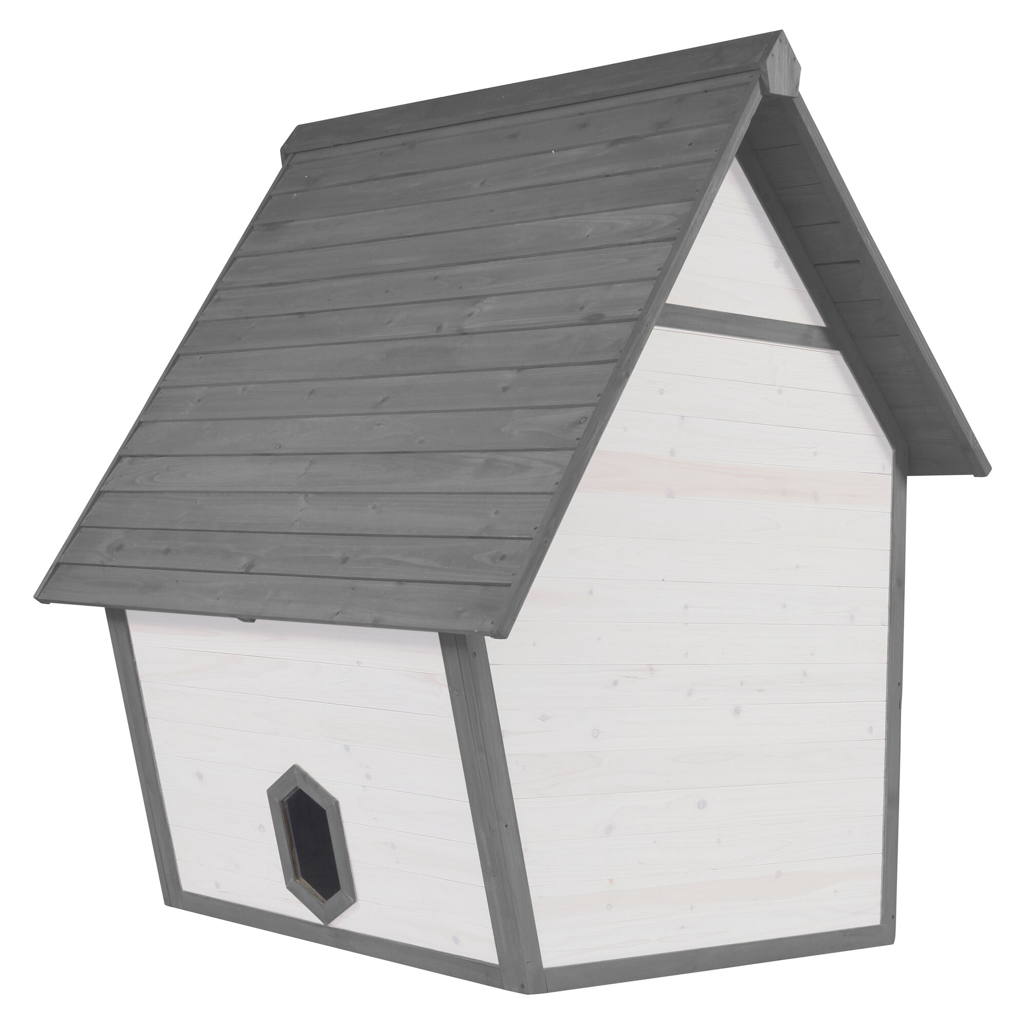 AXI Cabin Playhouse Grey/white-8717973938866 AXI Cabin Playhouse Grey/white