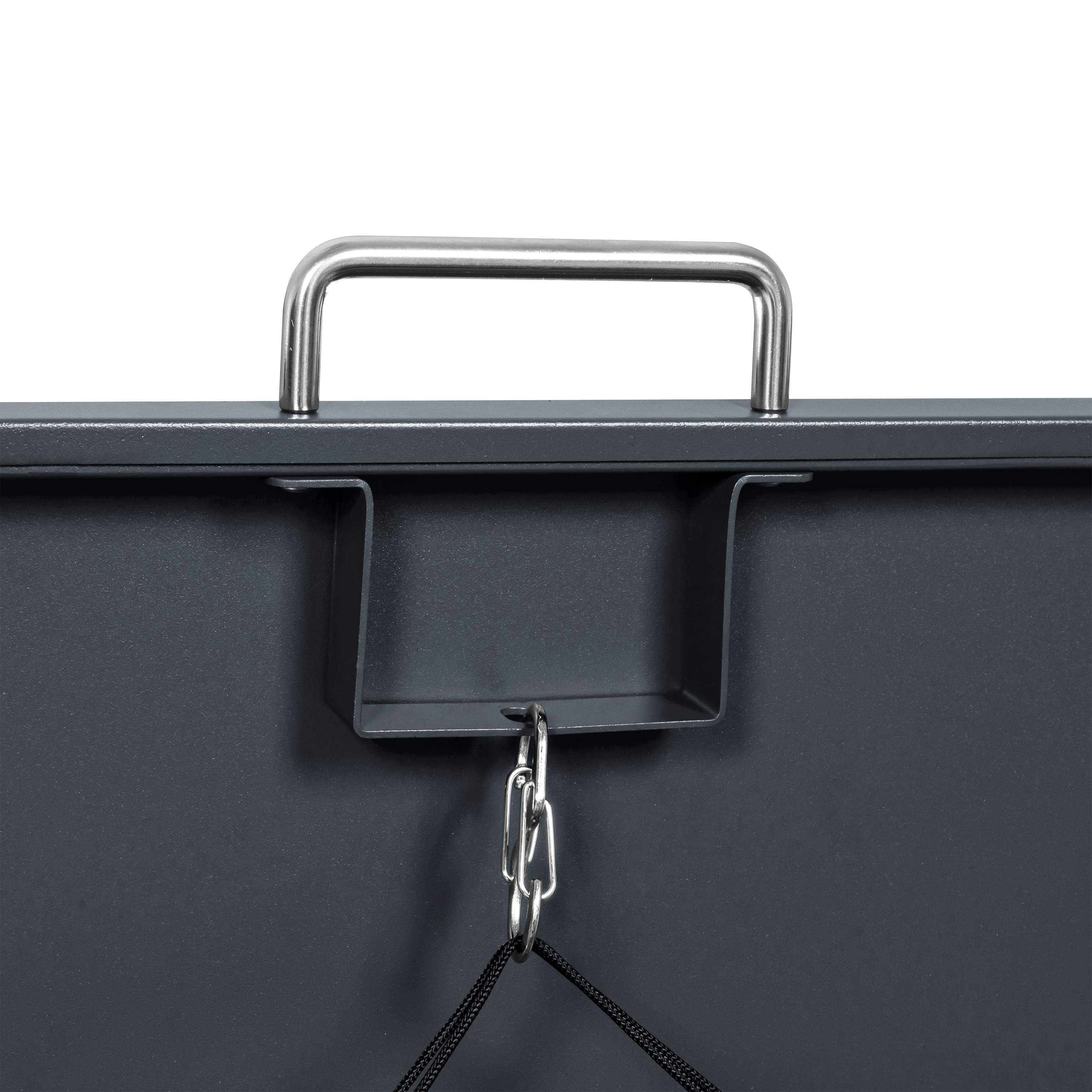 AXI Lucas Metal Garbage Bin Shed Anthracite - 4 Garbage Bins