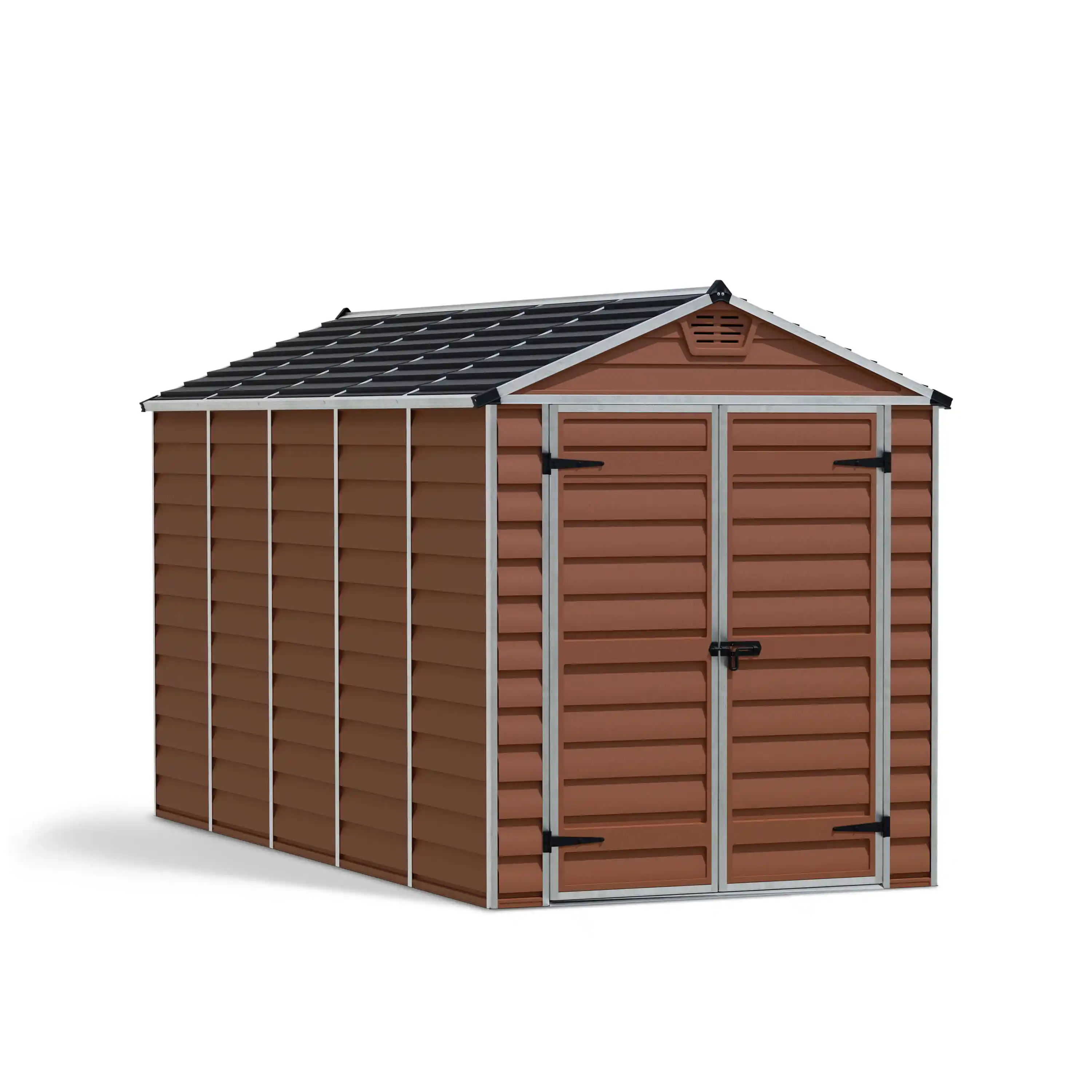 Canopia Skylight 378X185X217 cm Openlucht schuur voor tuin Amber