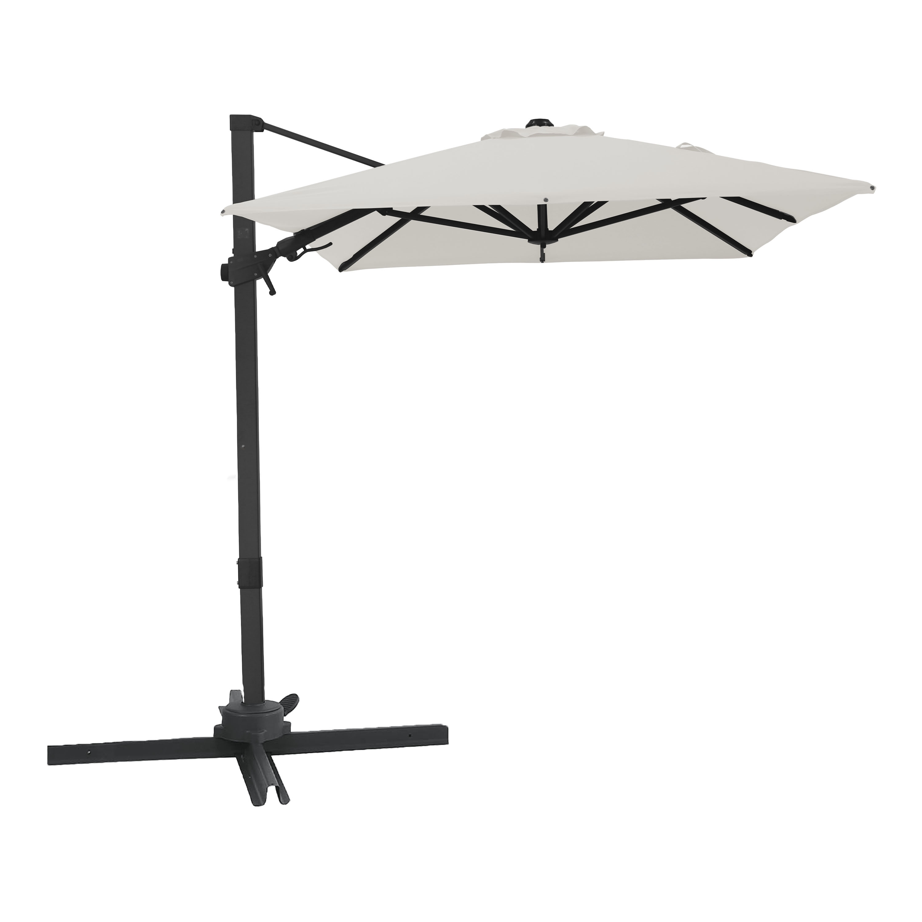AXI Nyra Cantilever Parasol 200x300 cm Anthracite /Beige