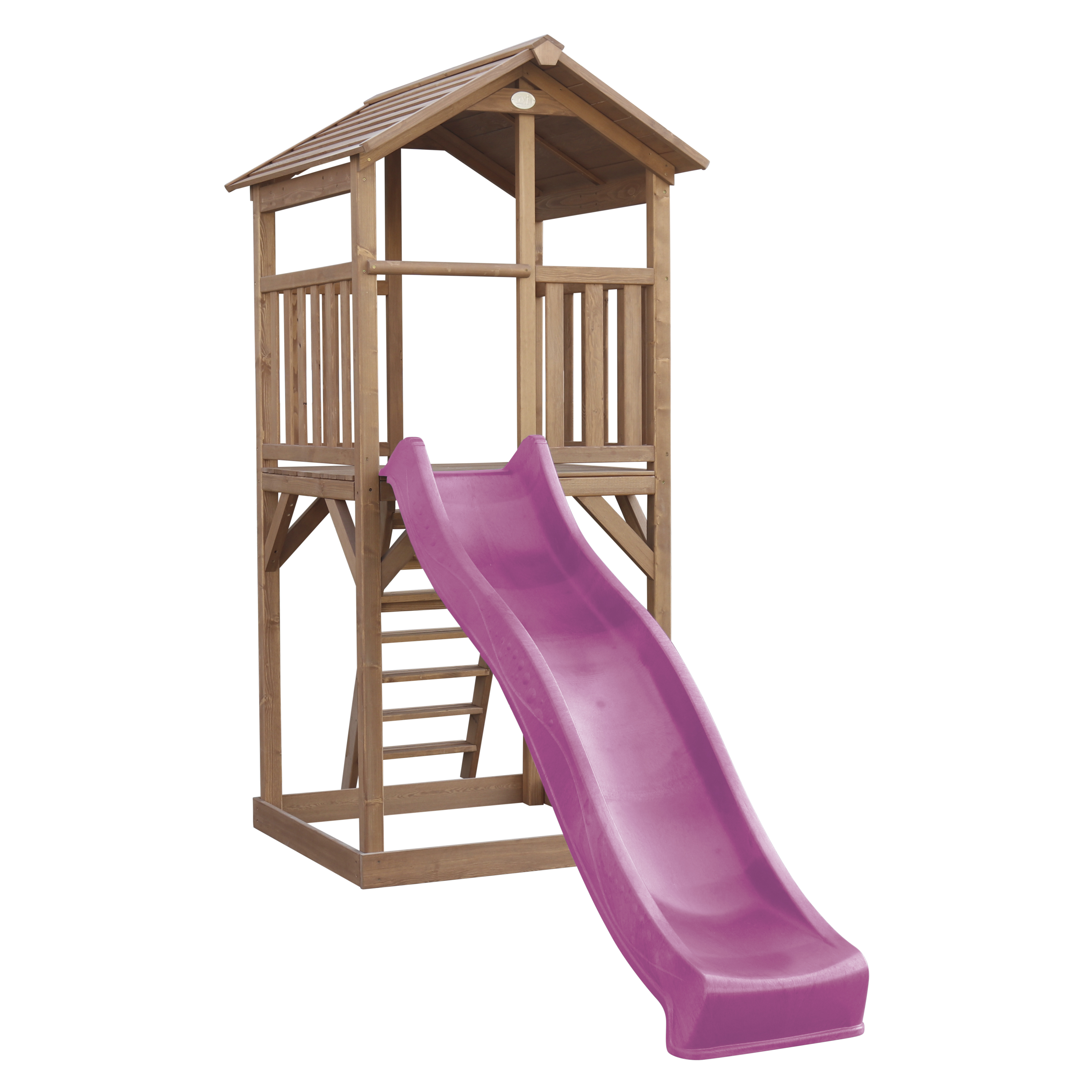 AXI Beach Tower Brown - Purple Slide-8720365061707 AXI Beach Tower Brown - Purple Slide