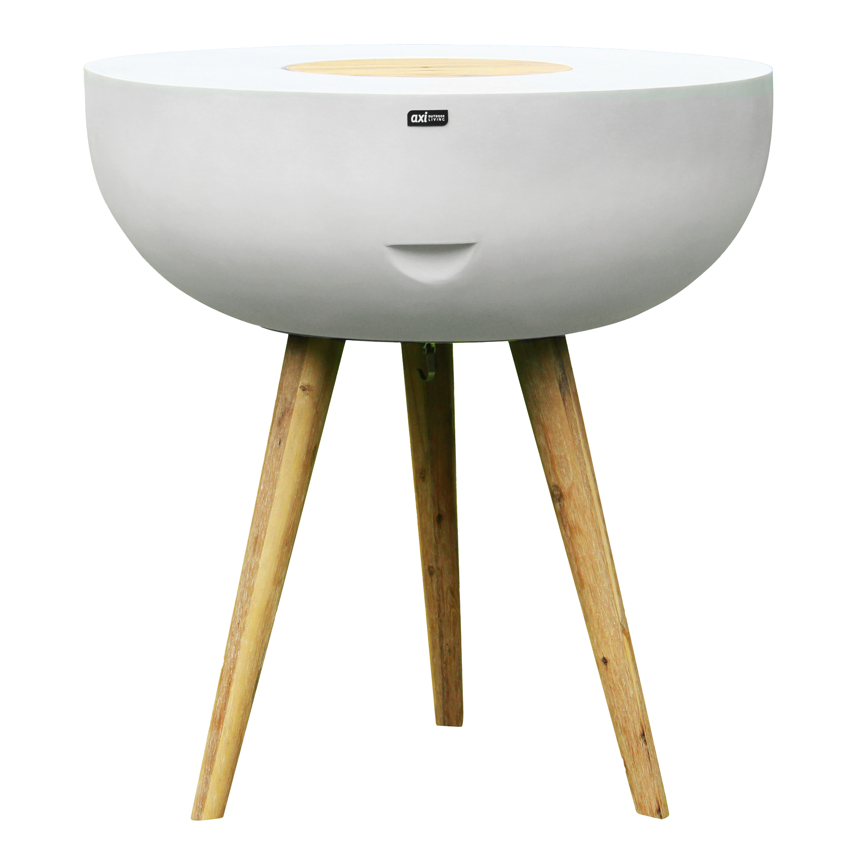 AXI Brandon 2-in-1 Bar Table / Side Table & Cooler – Limestone-Look