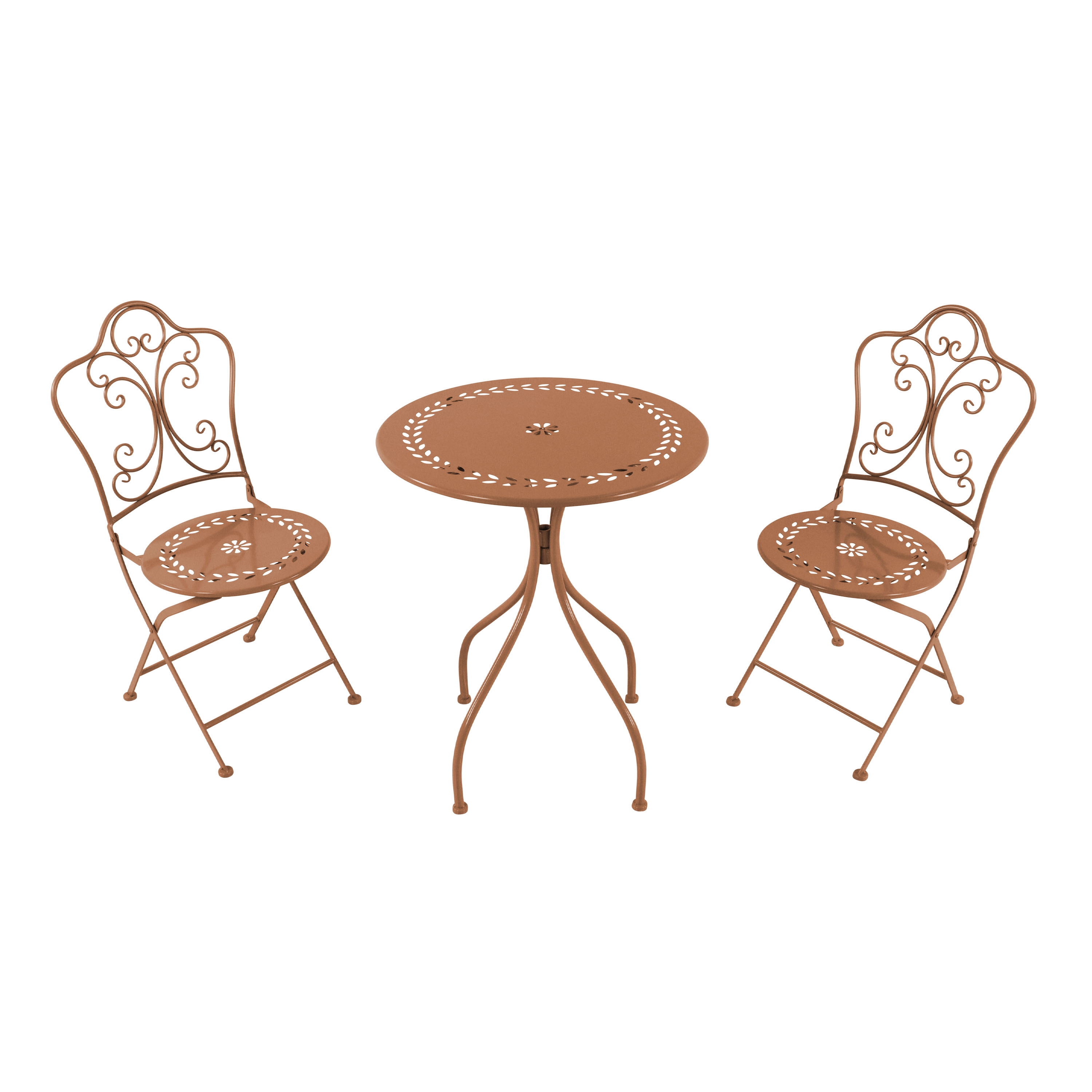 AXI Marilou Bistro Set Romantic-  Terra Cotta