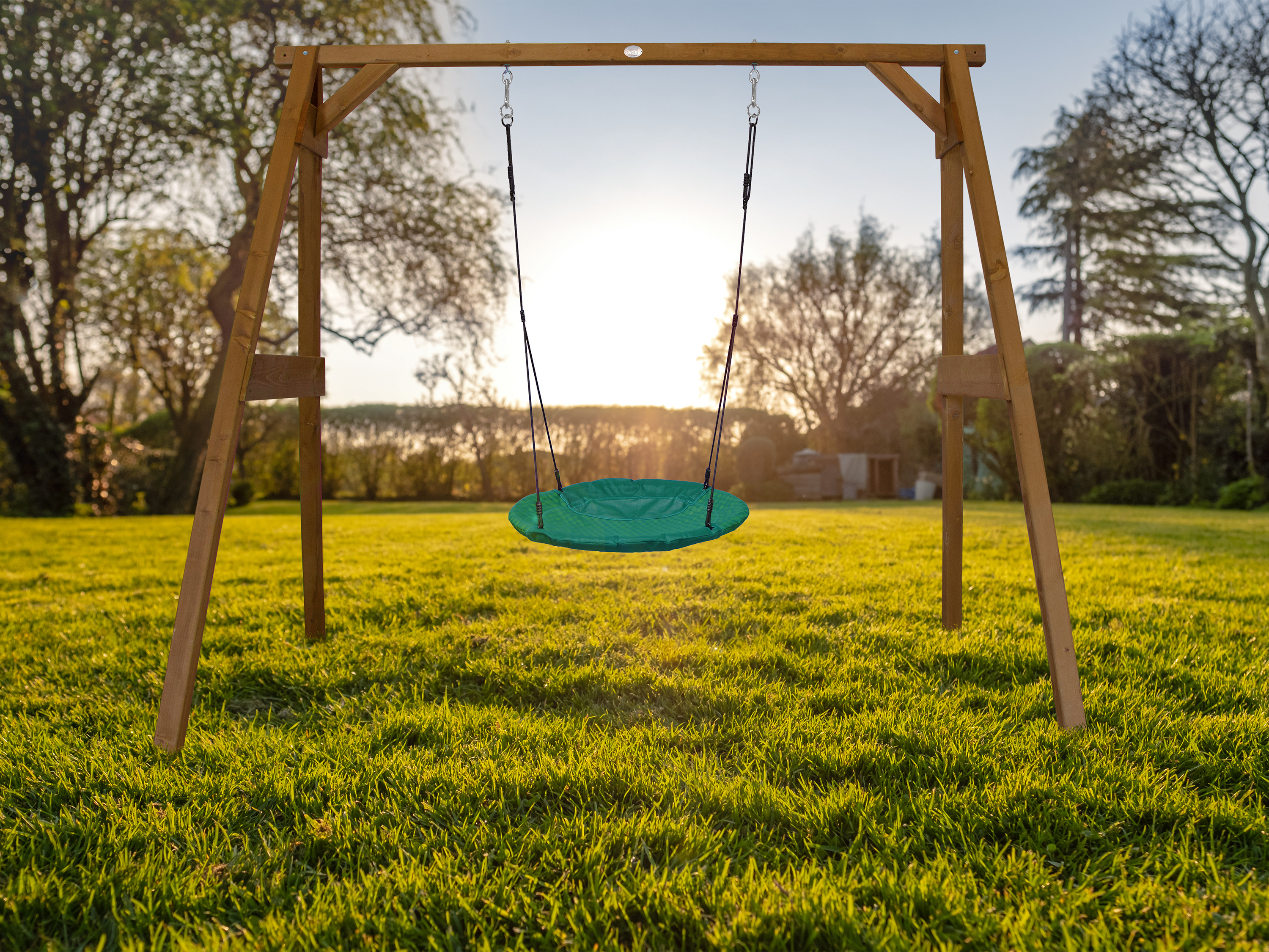 AXI Summer Nest Swing Set - Brown