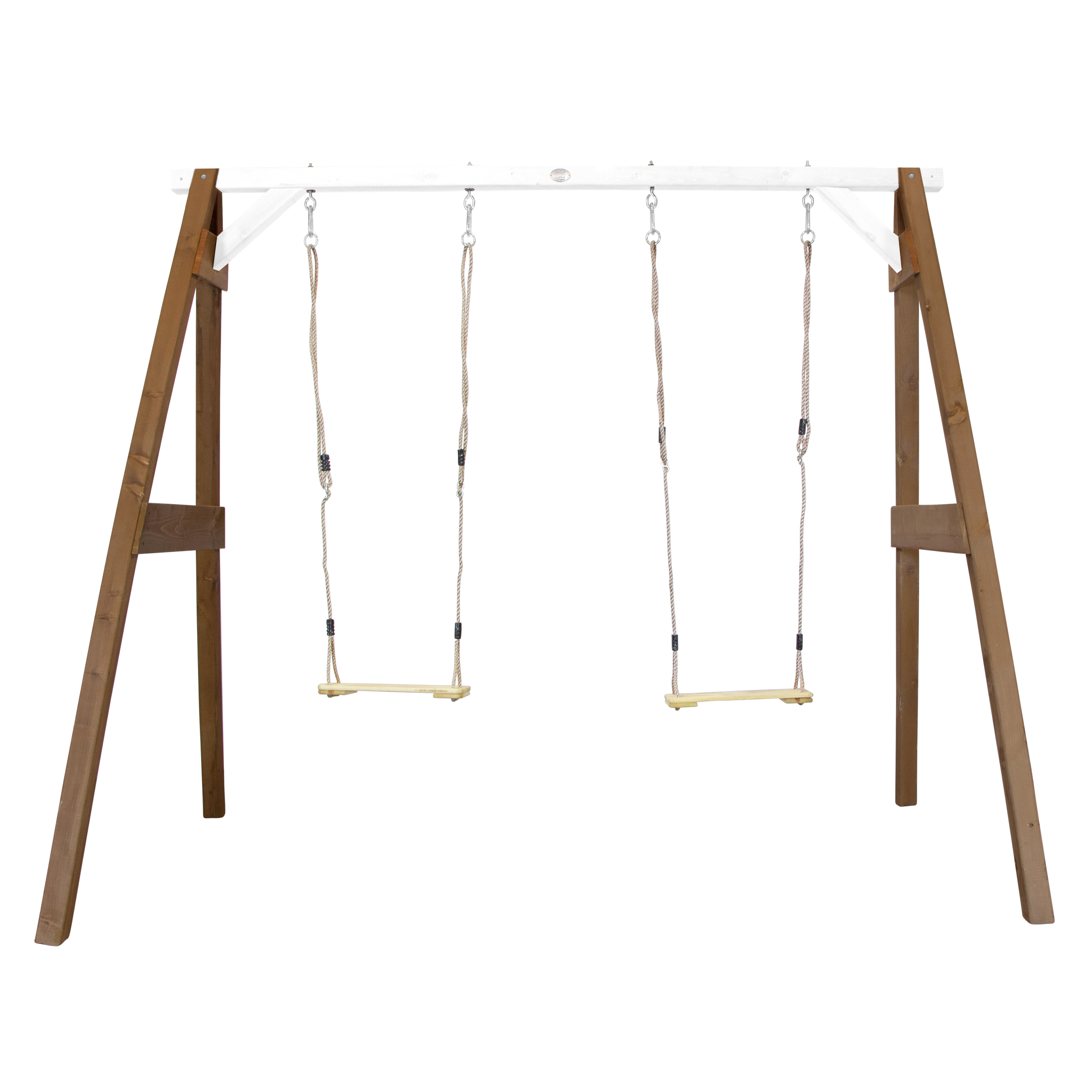 AXI Double Swing Set - Brown/White