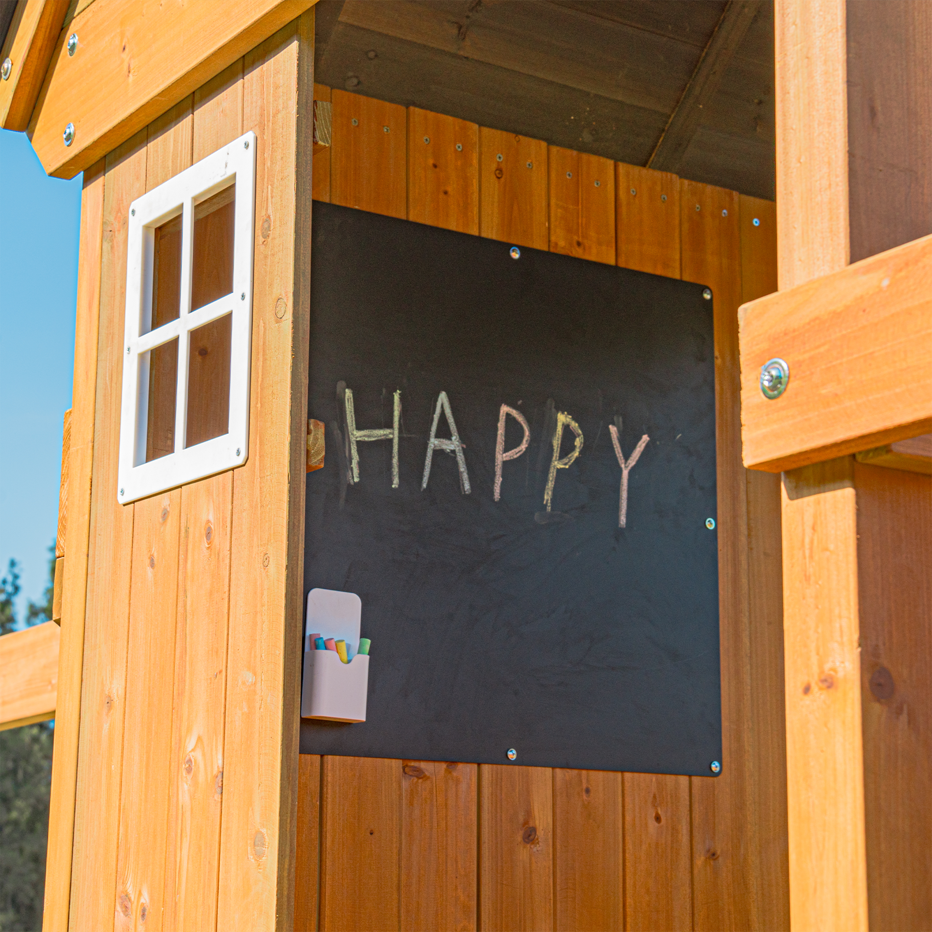 AXI Jack Climbing Frame with Double Swing and Trapeze – Grey Slide