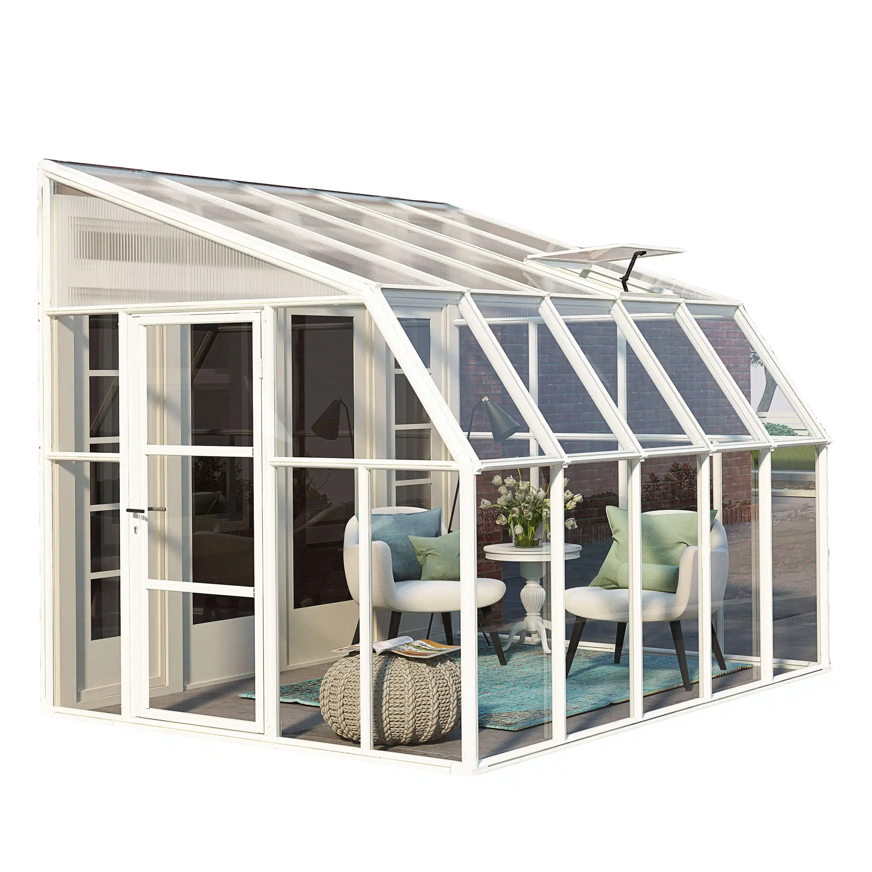 Canopia Sun Room 322X257 cm veranda en Solarium Wit Helder