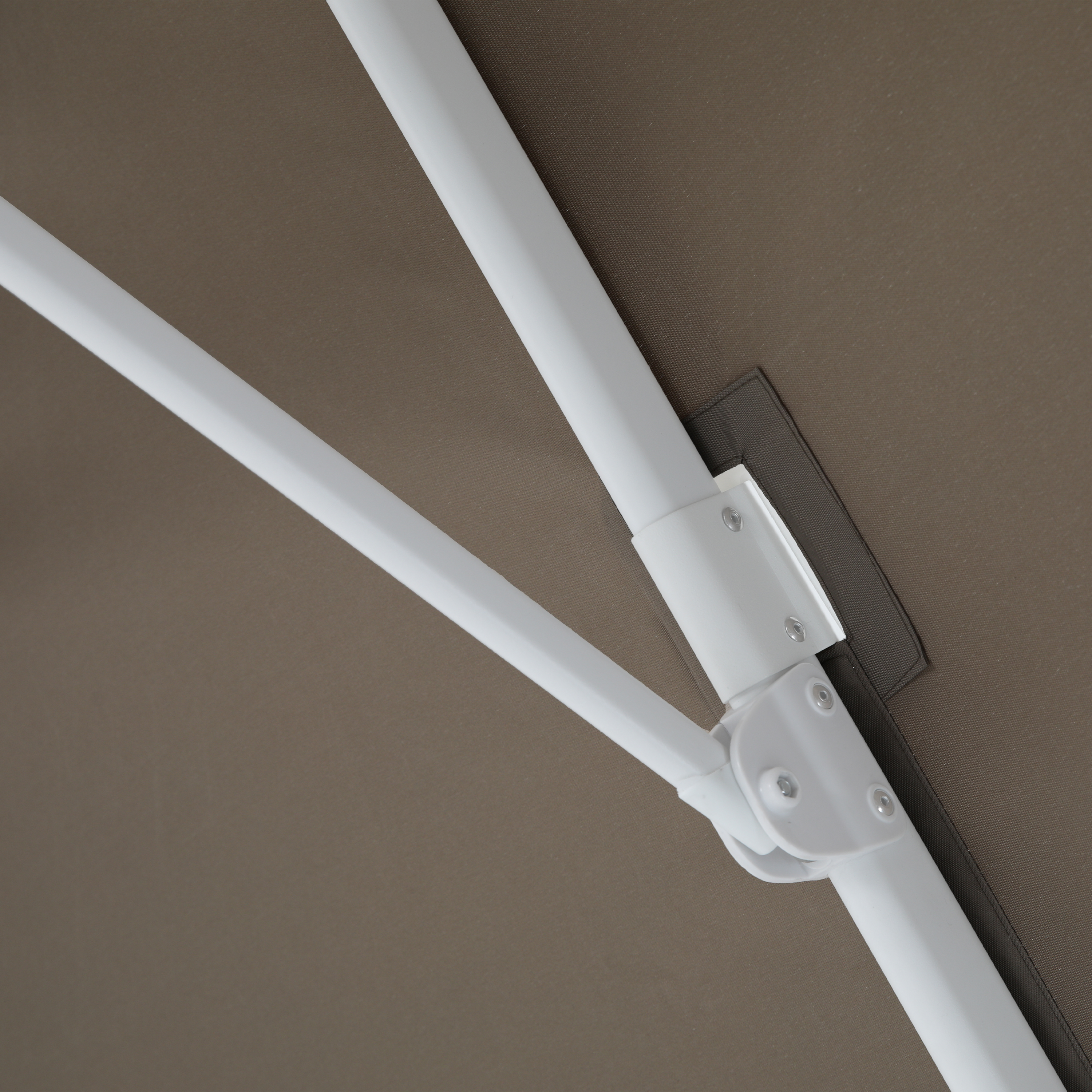 AXI Coco Floating Parasol 200x300cm White/Taupe 