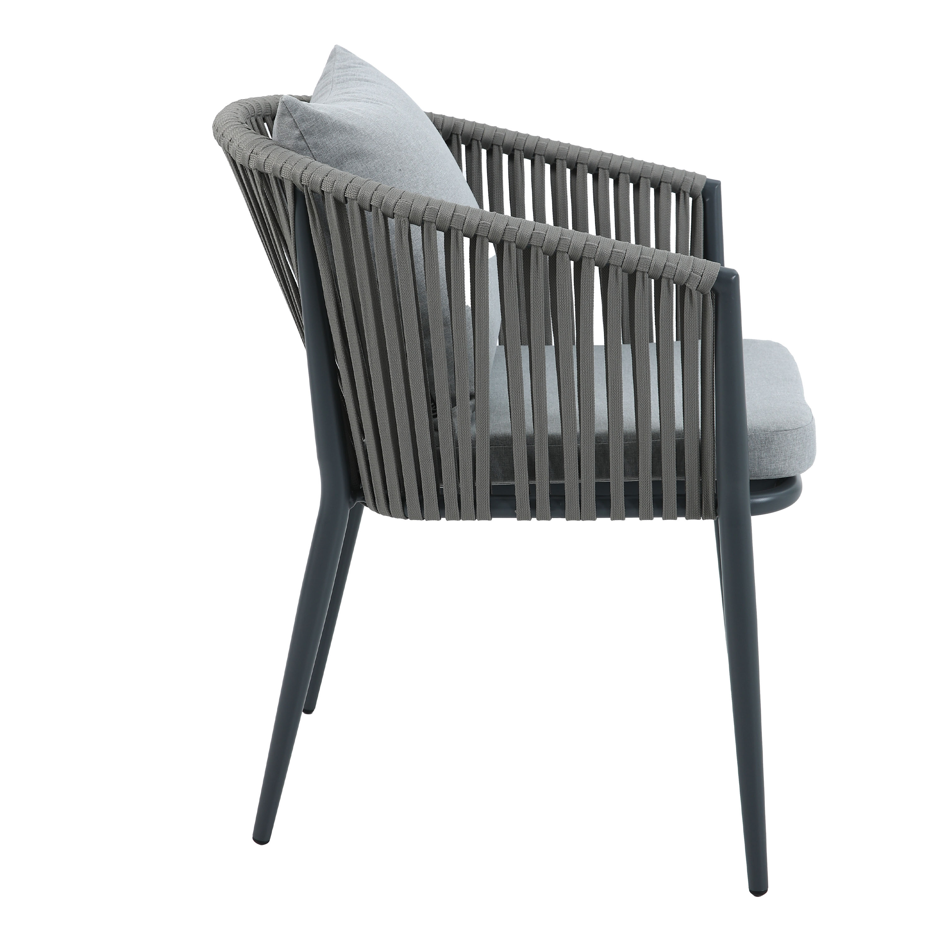 AXI Faye Chairs Anthracite – Set 6 pieces