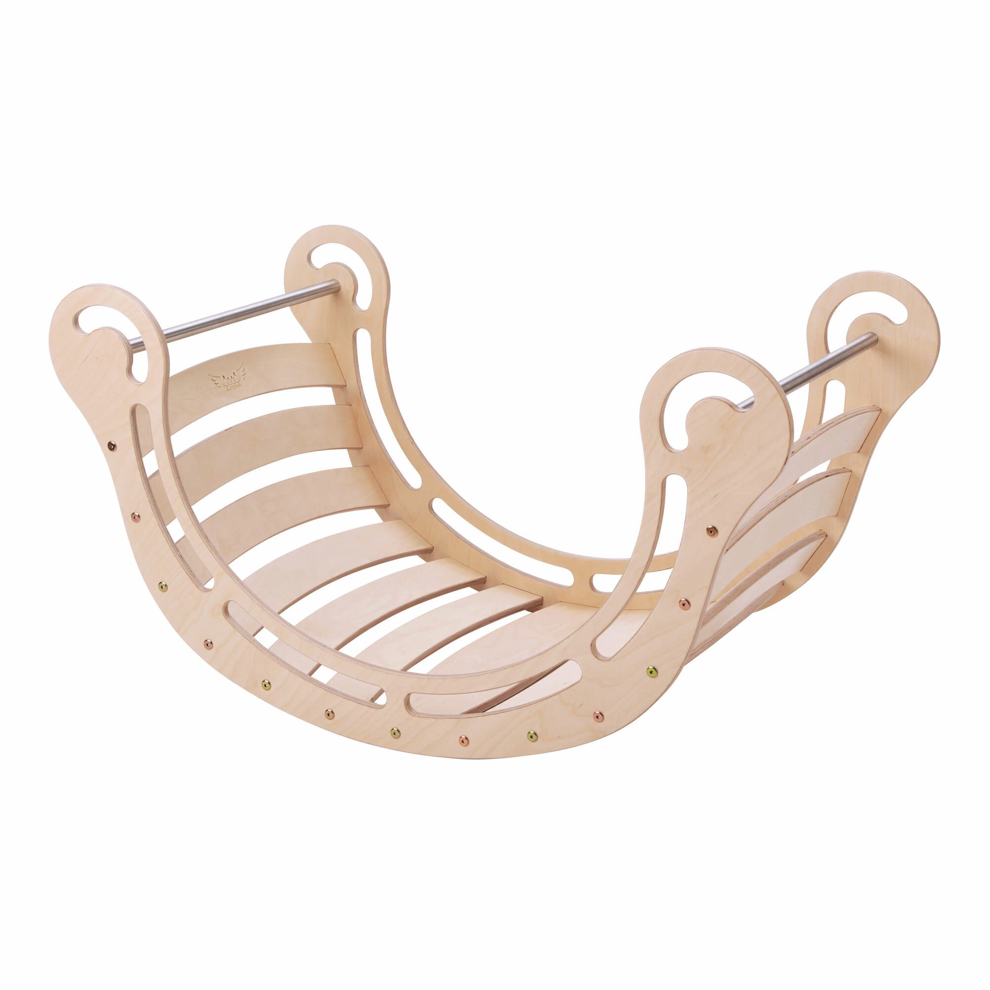 KateHaa Houten XXL Waldorf Rocker Naturel