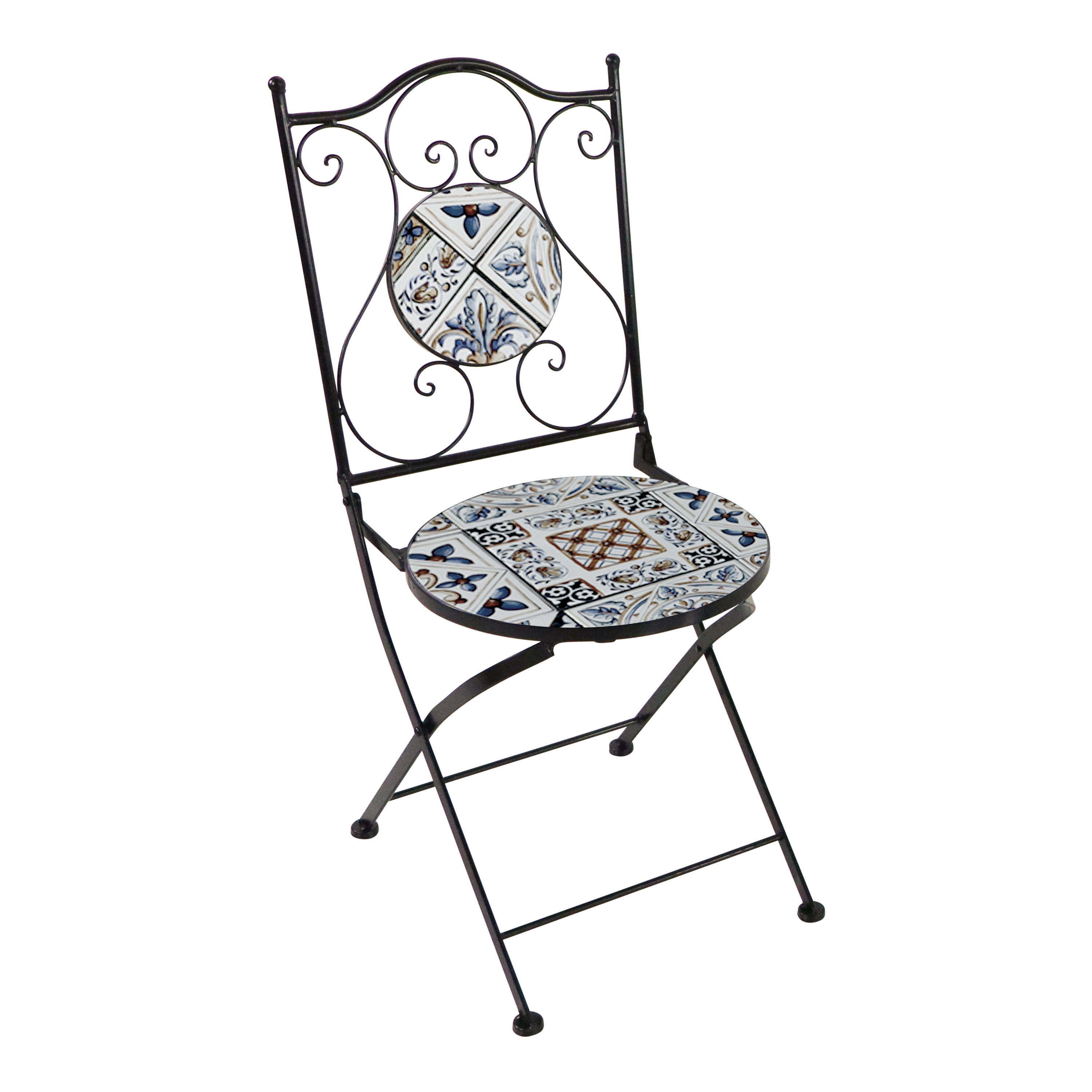 AXI Amélie Bistro Set Mosaic - Soft Blue