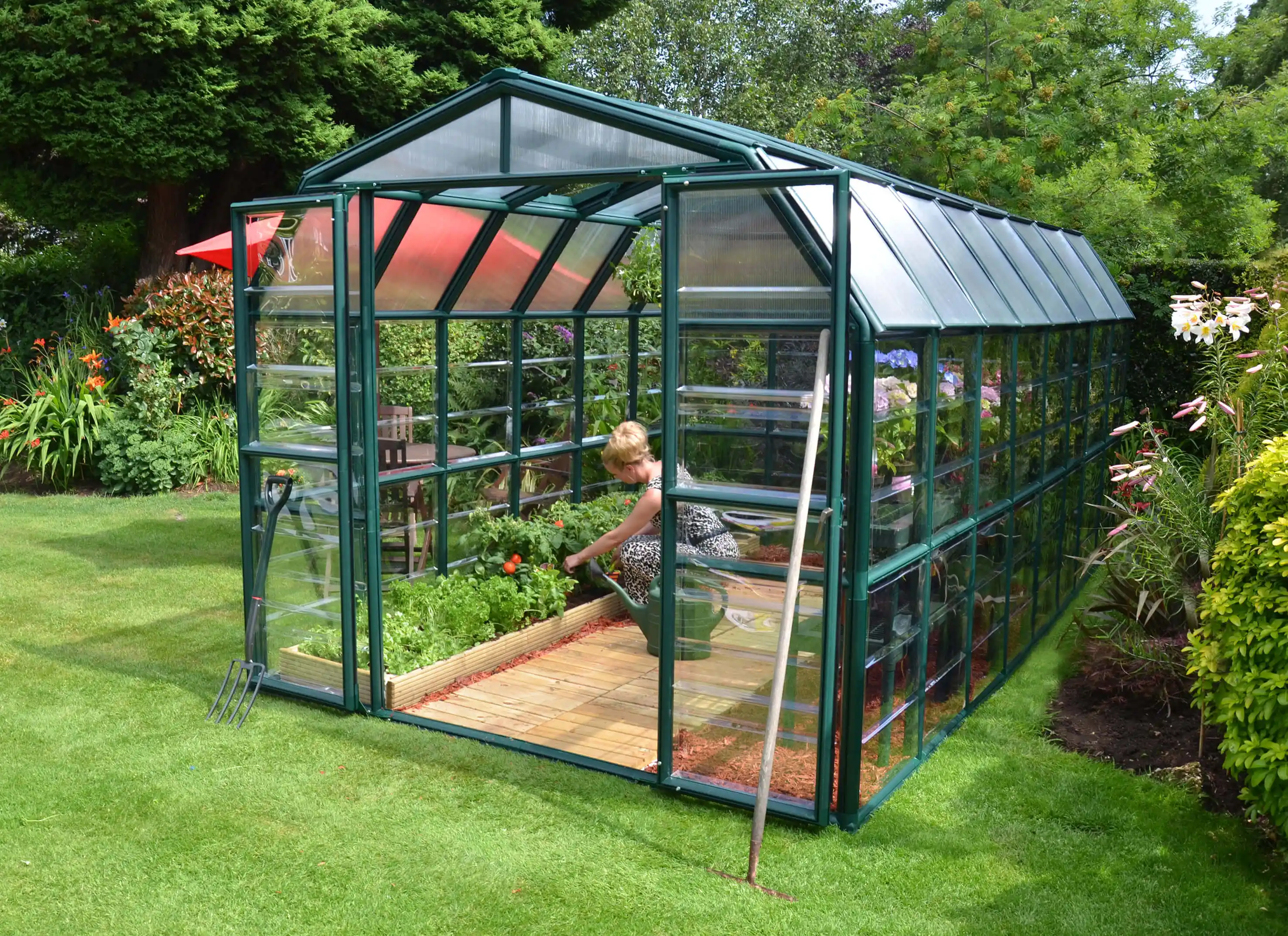 Canopia Grand Gardener 513X265X238 cm Tuinkas Groen Helder Hybride
