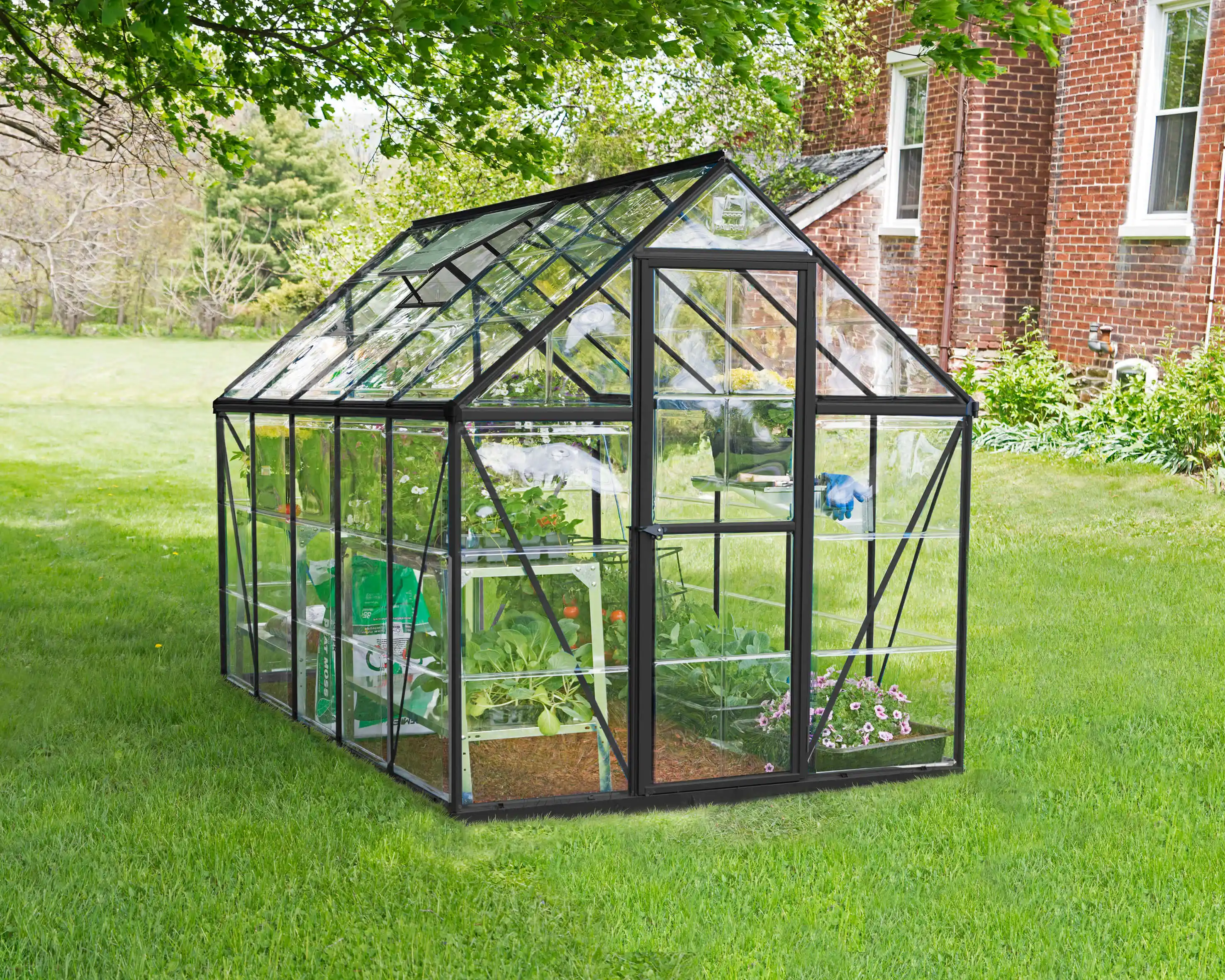 Canopia Harmony 306X185X208 cm Tuinkas Grijs Helder
