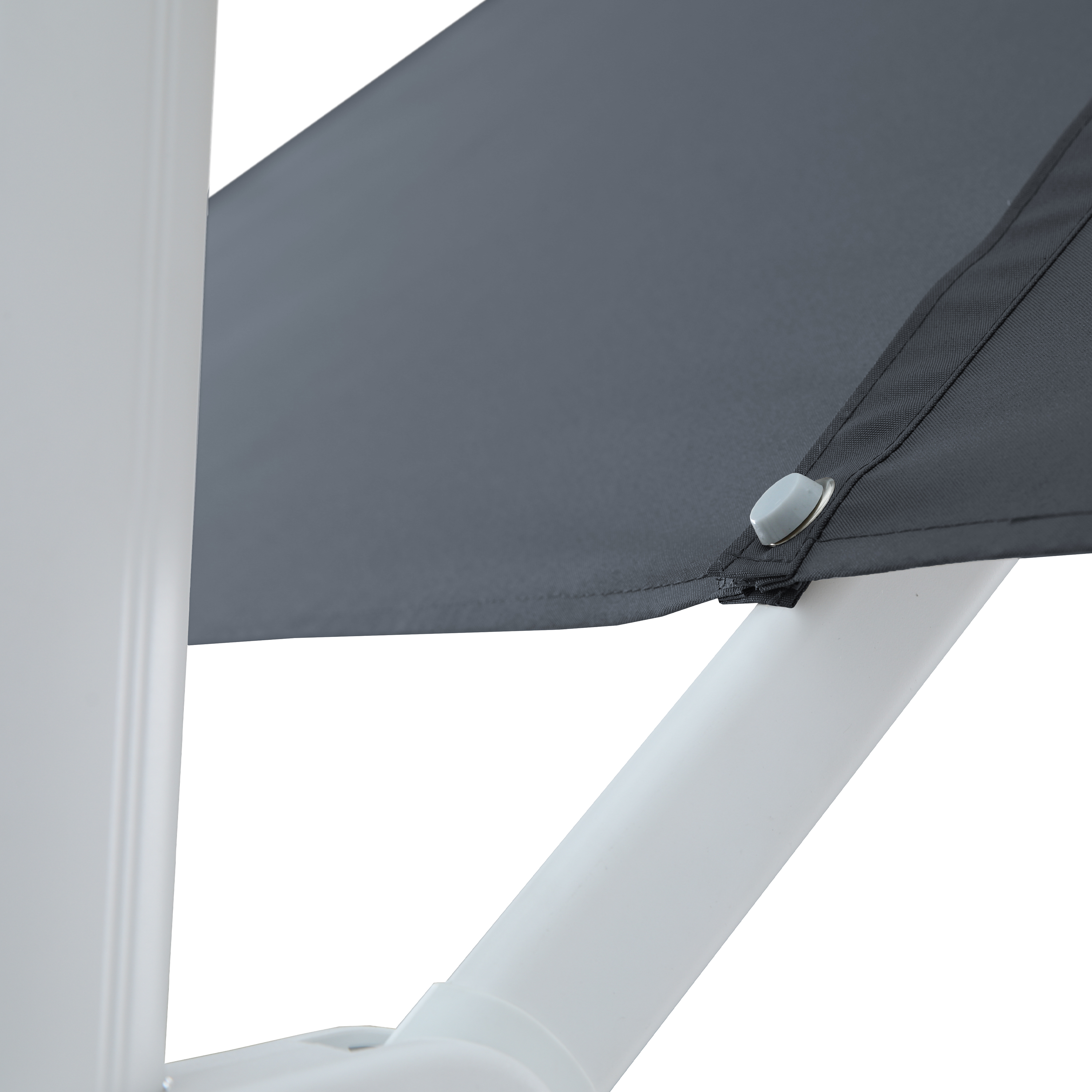 AXI Coco Floating Parasol 200x300cm White/Grey 