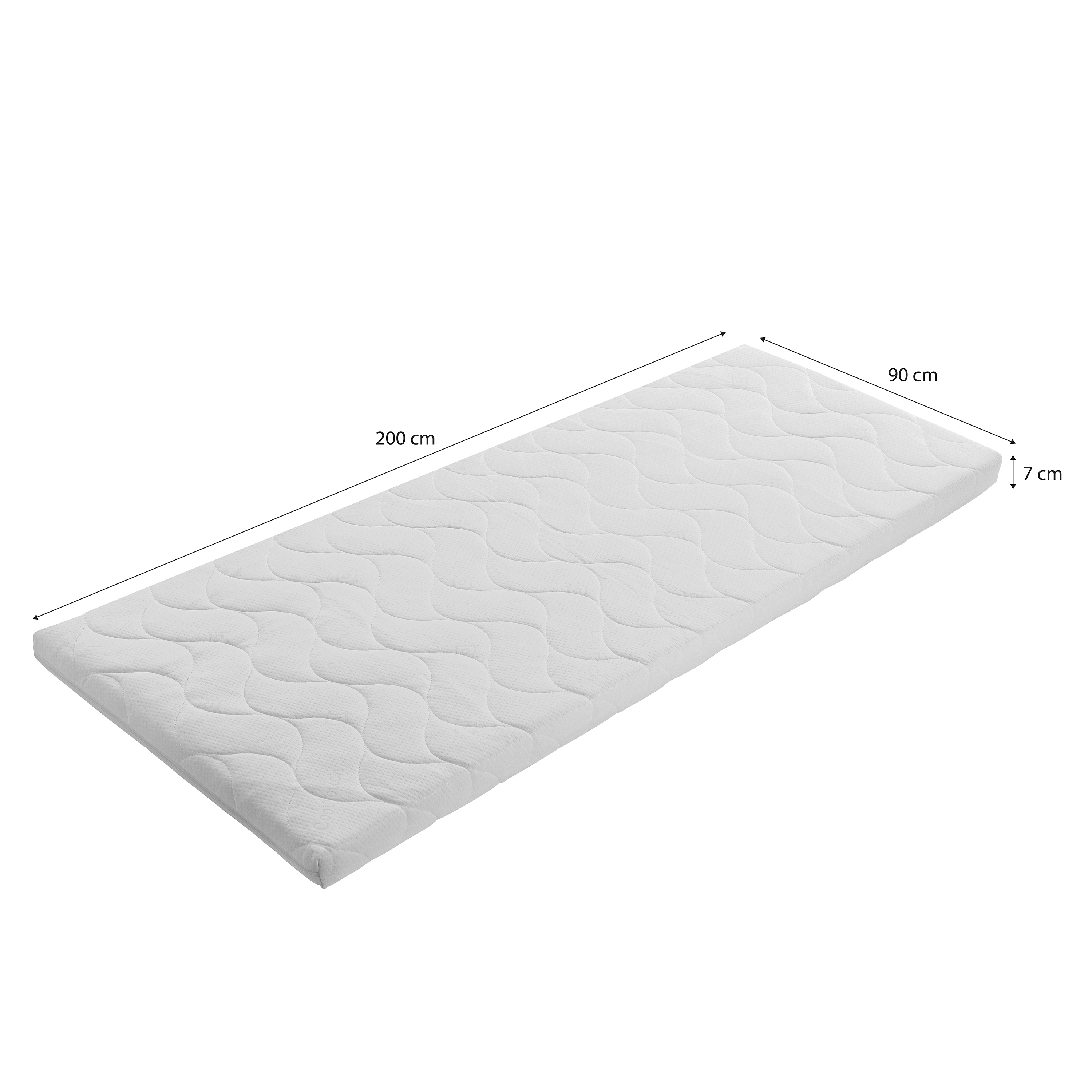 Sunny Foam Mattress 90 x 200 x 7 cm-8720365069277 Sunny Foam Mattress 90 x 200 x 7 cm