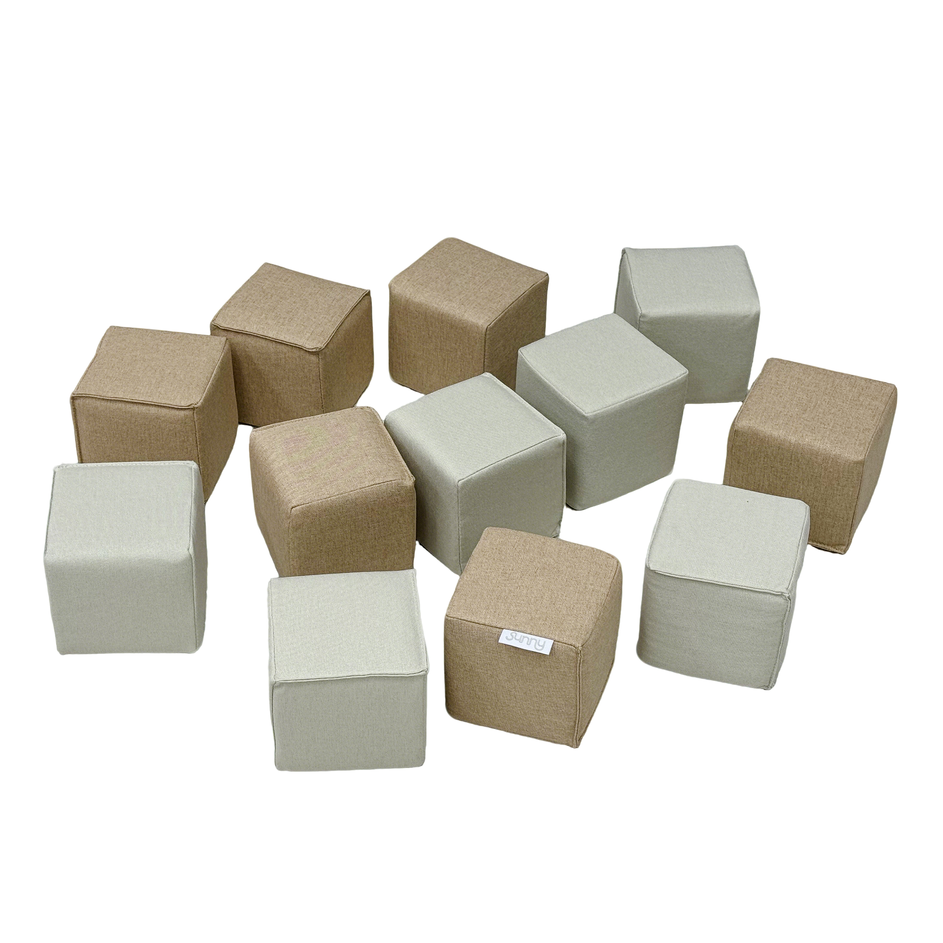 Sunny Dely Soft Stacking Blocks – 12 Piece