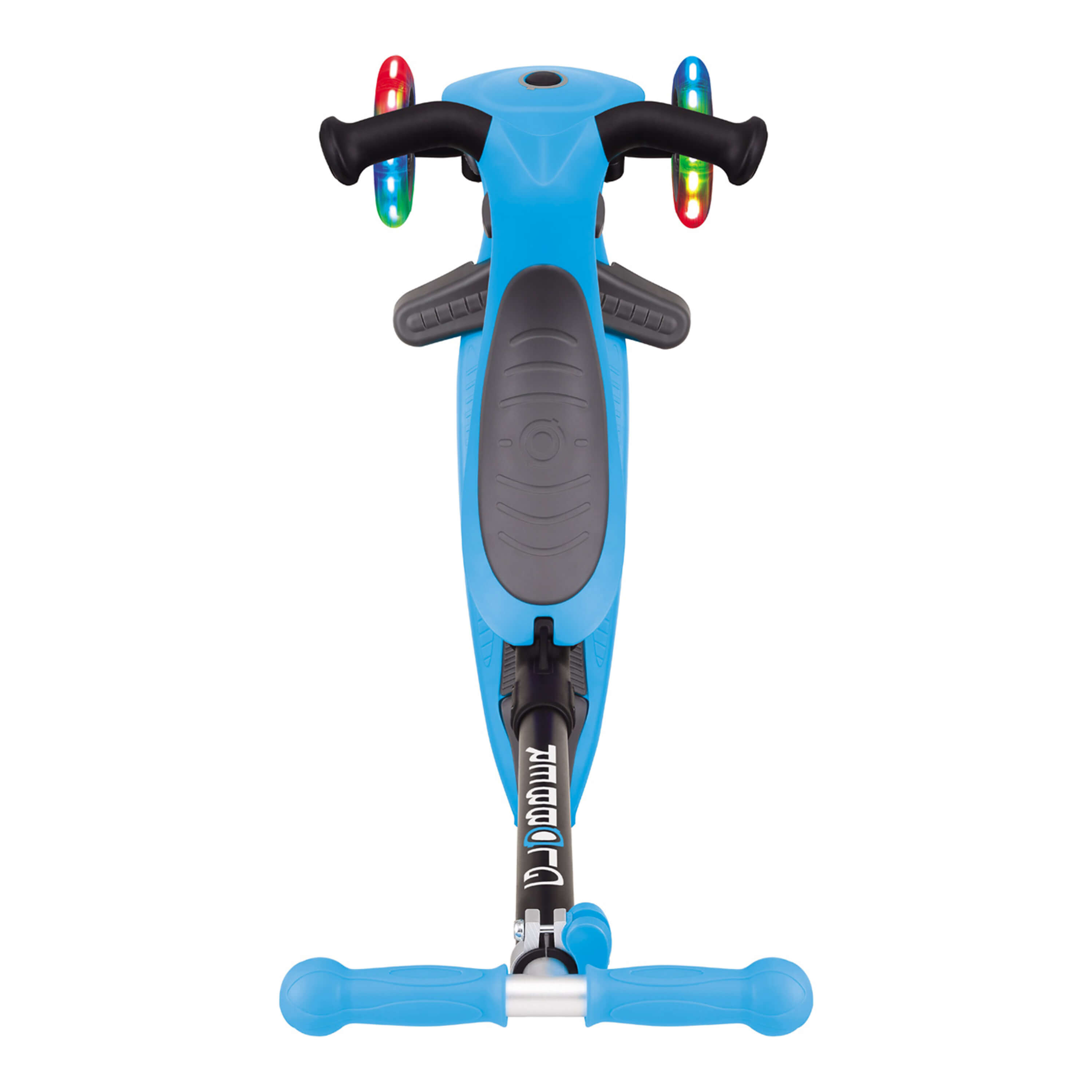 Globber Go Up Foldable Plus Lights 3-in-1 Step lucht blauw