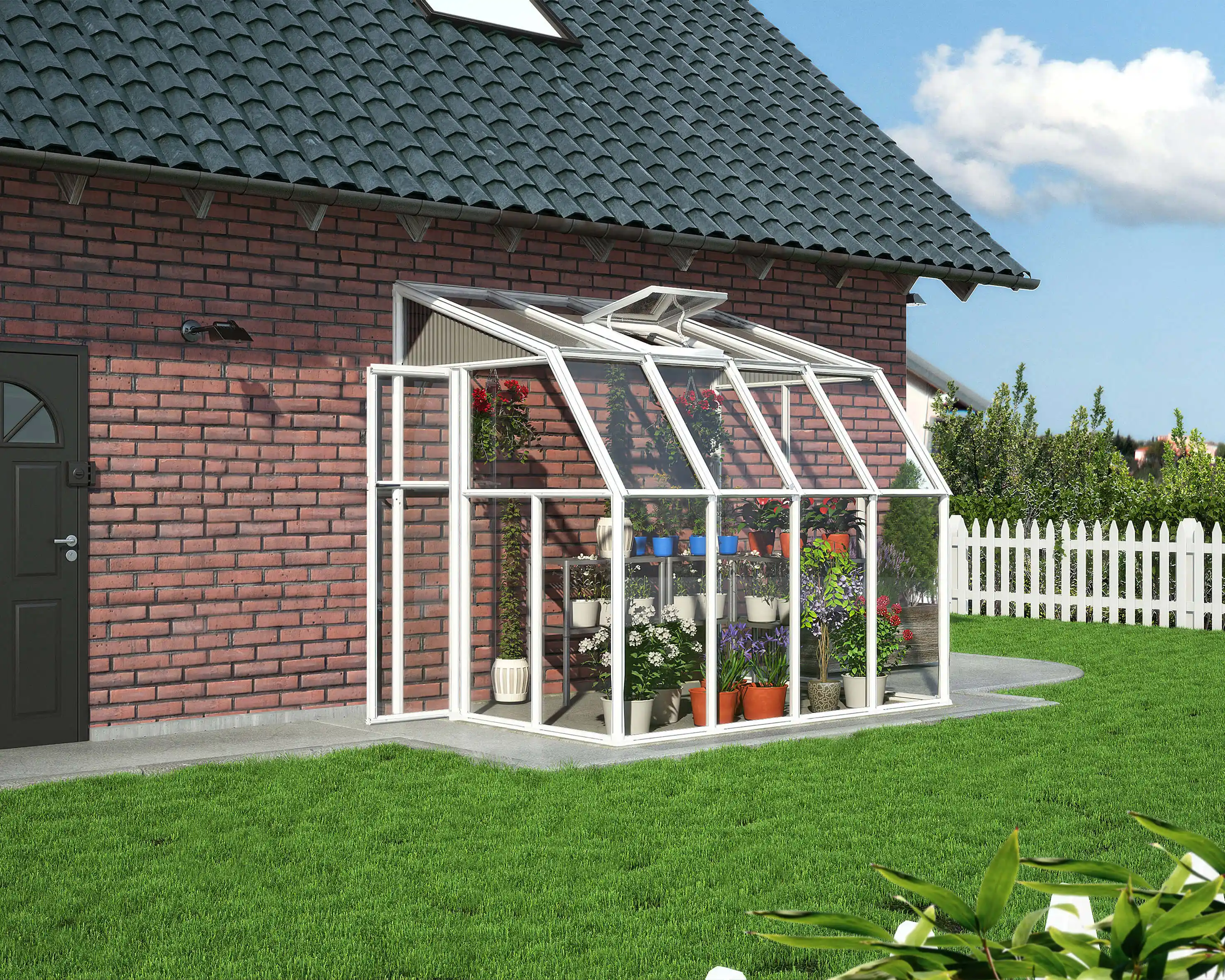 Canopia Sun Room 260X200 cm veranda en Solarium Wit Helder