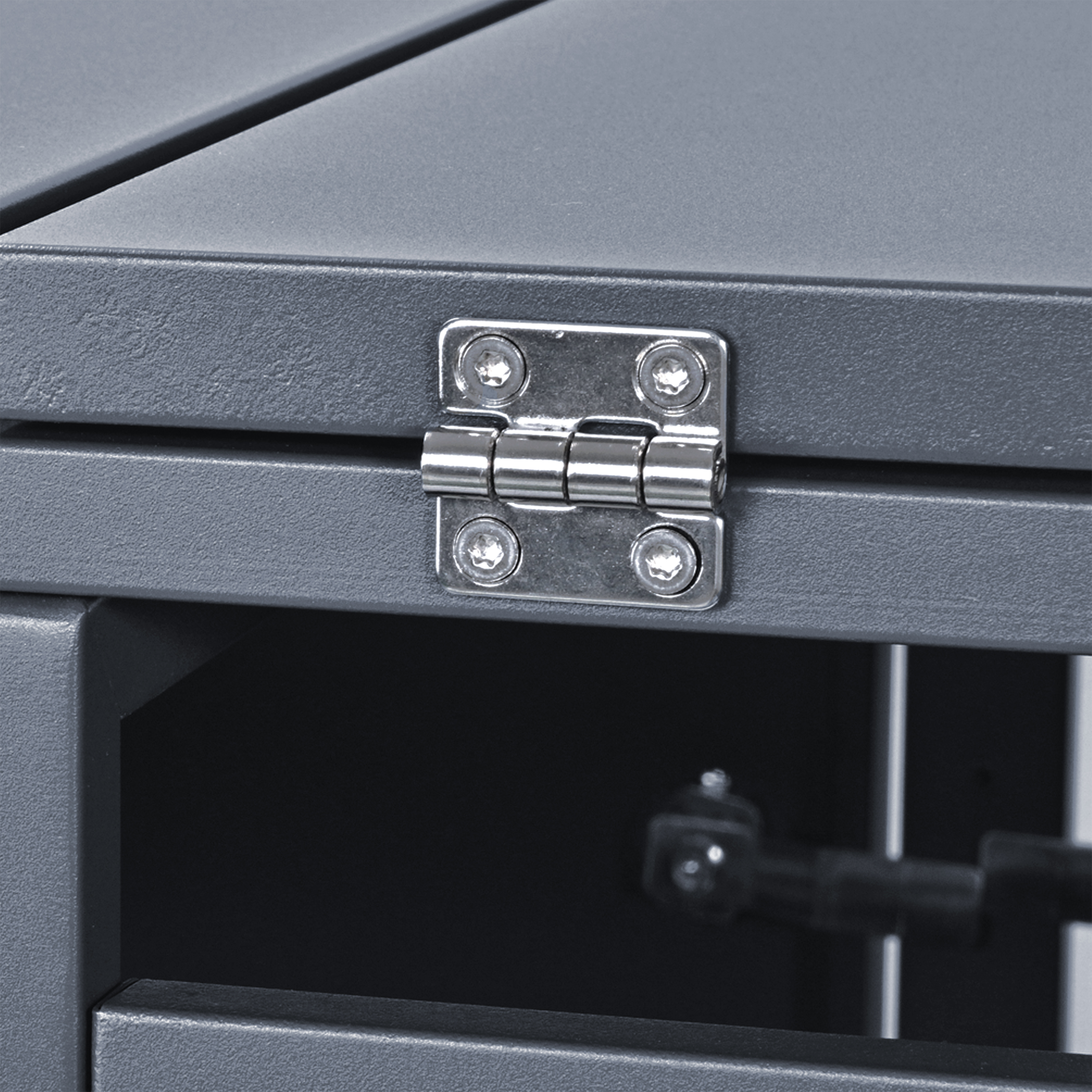 AXI Luke Metal Garbage Bin Shed - 4 Garbage Bins