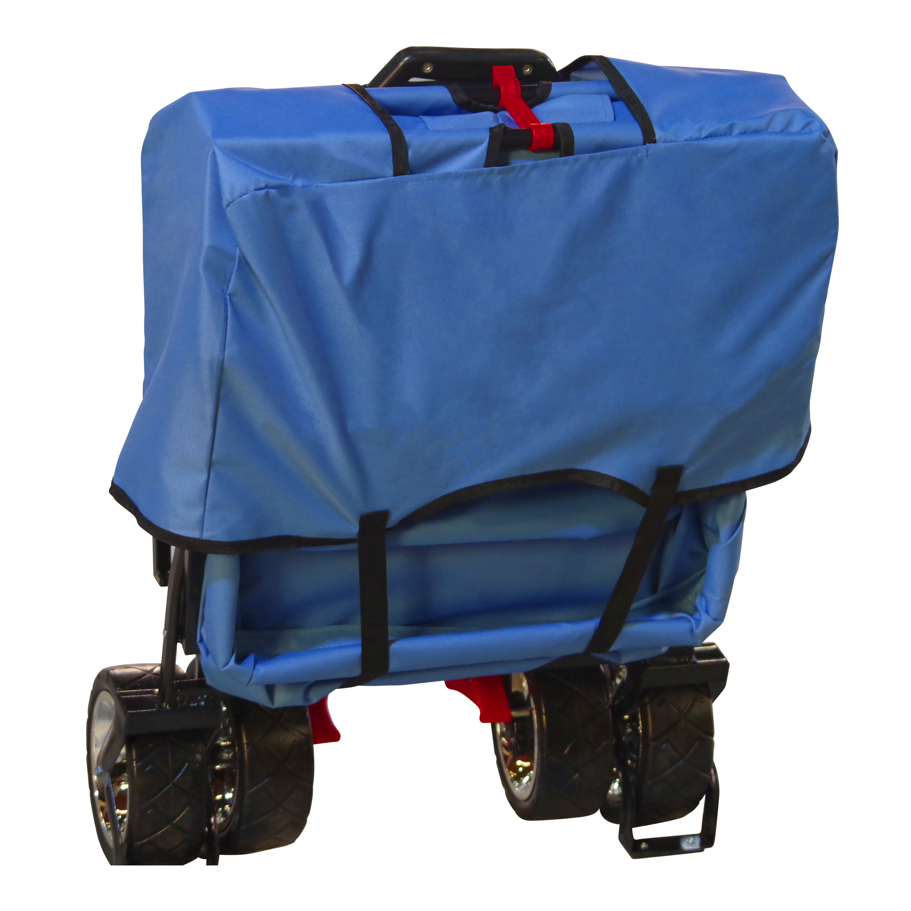 AXI AB210 Foldable Beach Wagon with roof. bag. brake. and handlebar - Blue