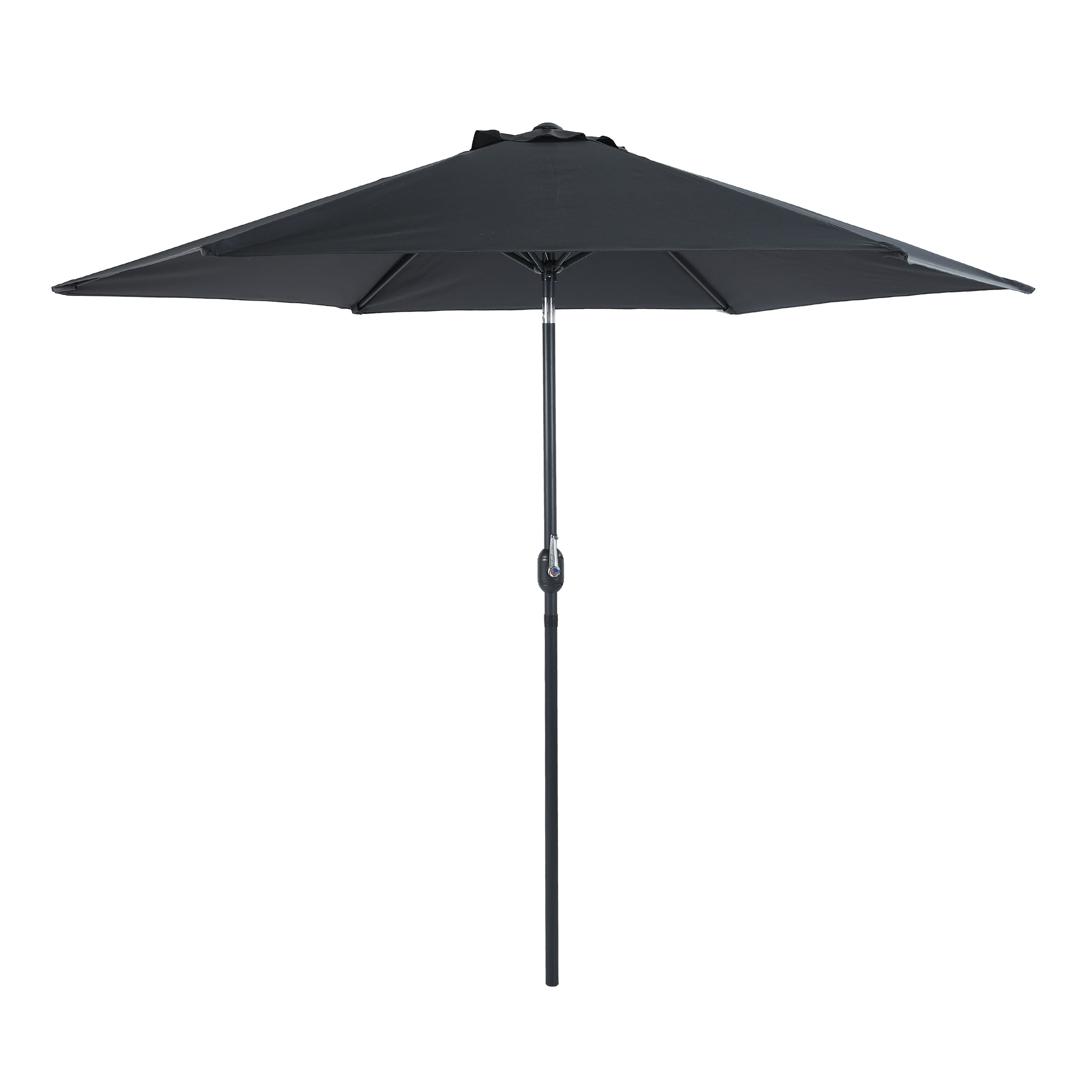 AXI Noor Centre Pole Parasol Ø 300cm Anthracite/Grey