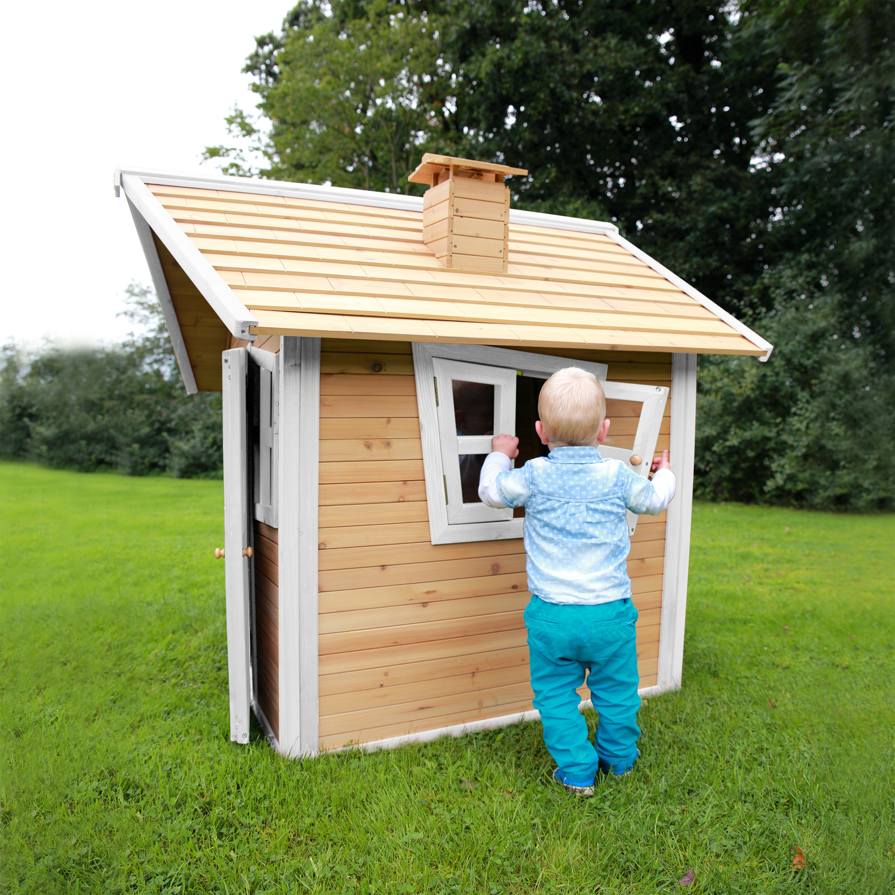 AXI Alice Playhouse Brown/White