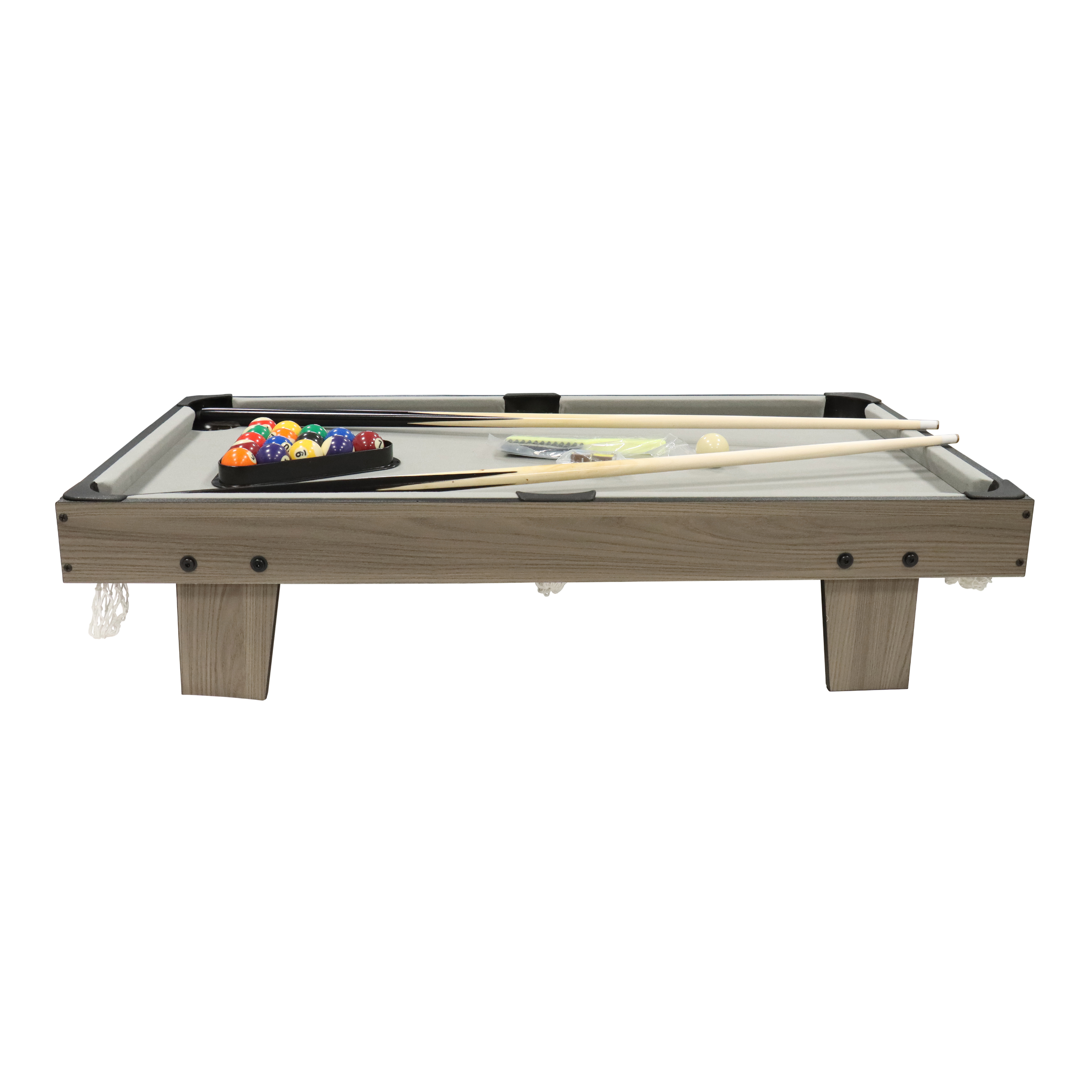 Cougar Pool Table Mini 3 ft Oak/Grey