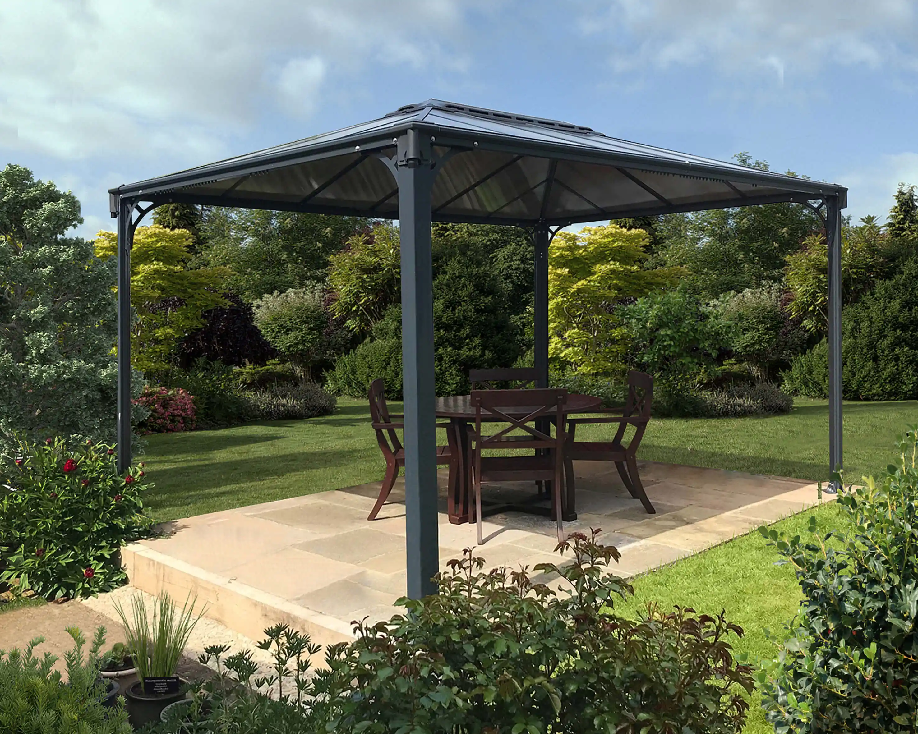 Canopia Martinique 430X295 cm tuinpaviljoen Donkergrijs Brons-7290108130249 Canopia Martinique 430X295 cm tuinpaviljoen Donkergrijs Brons