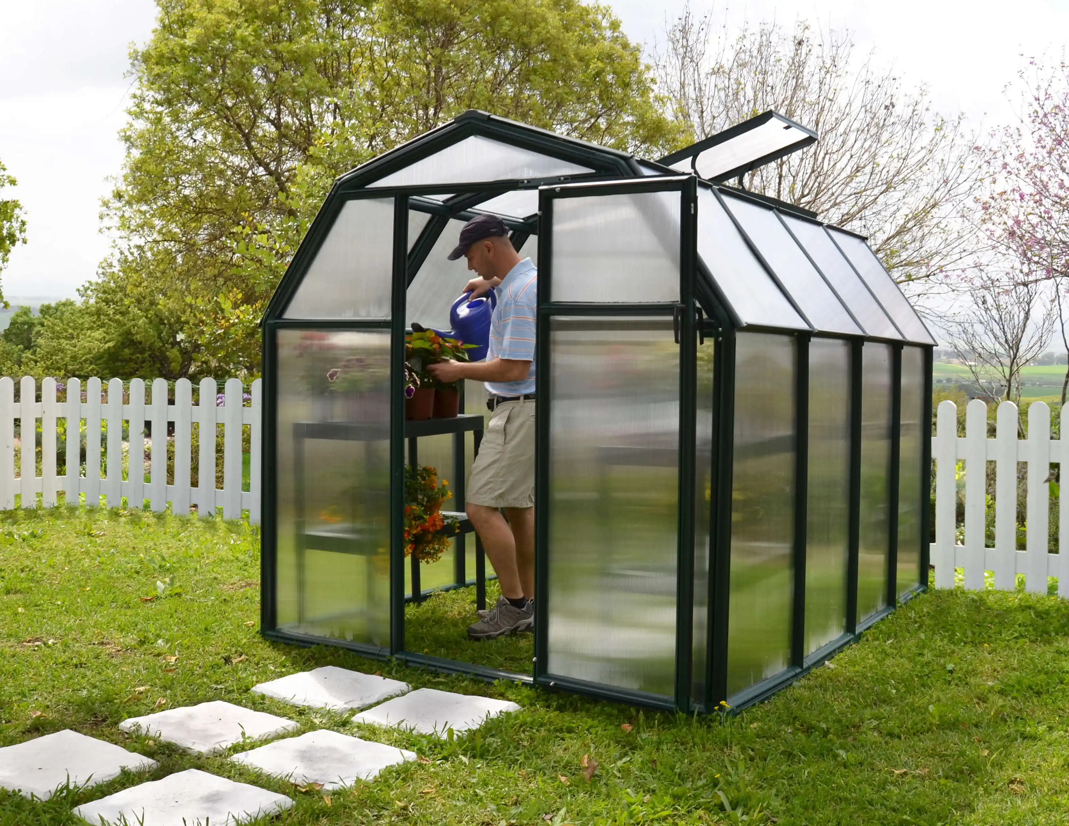 Canopia Eco Grow 259X204X198 cm Tuinkas Groen meerwandig-7290103121778 Canopia Eco Grow 259X204X198 cm Tuinkas Groen meerwandig