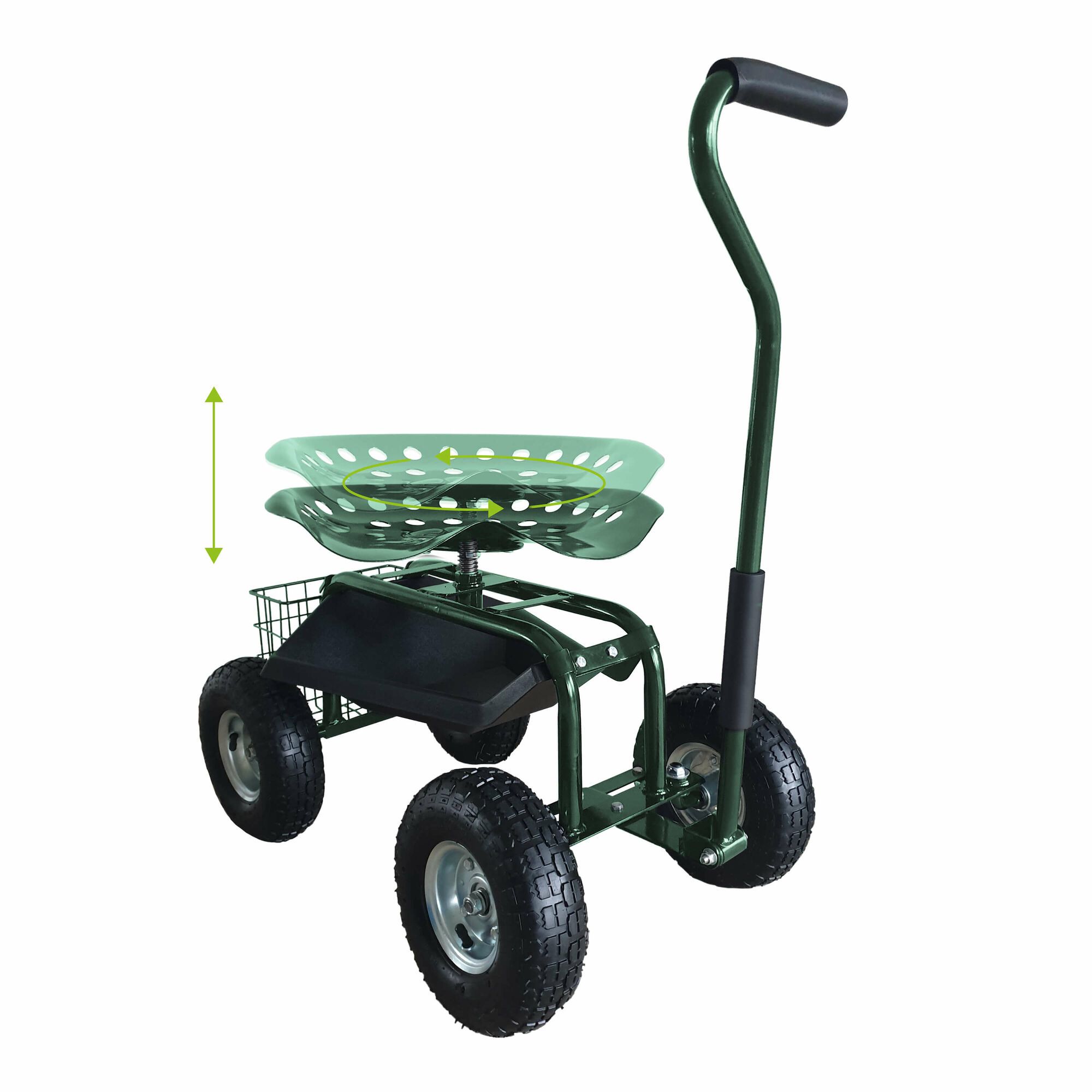 AXI AG22 Siège de jardin sur roues Vert 