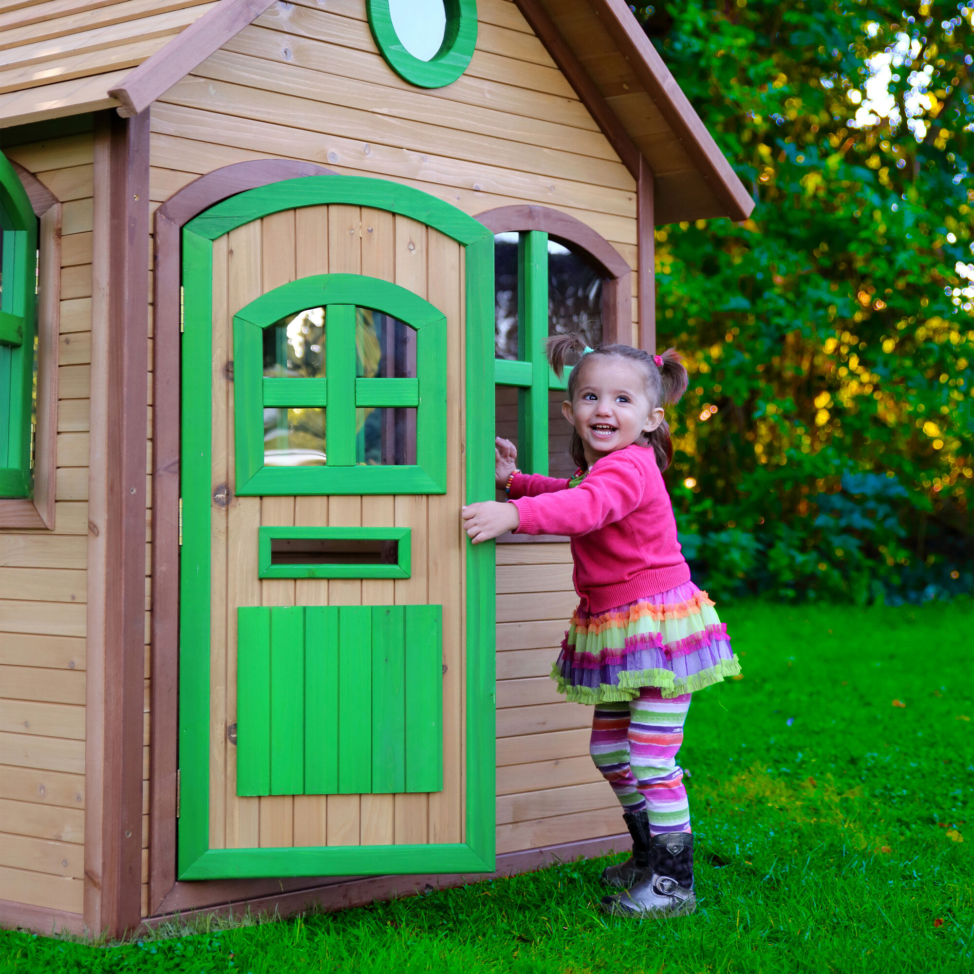 AXI Julia Playhouse Brown/green