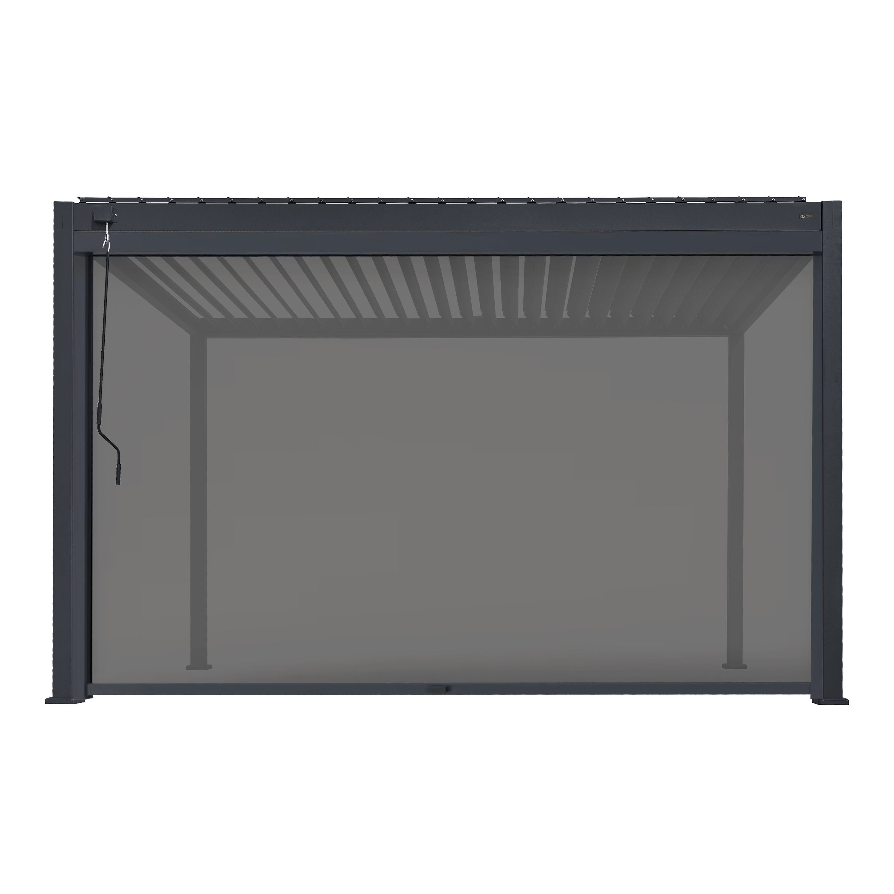 AXI Raya Side Screen 4 m Anthracite/Black