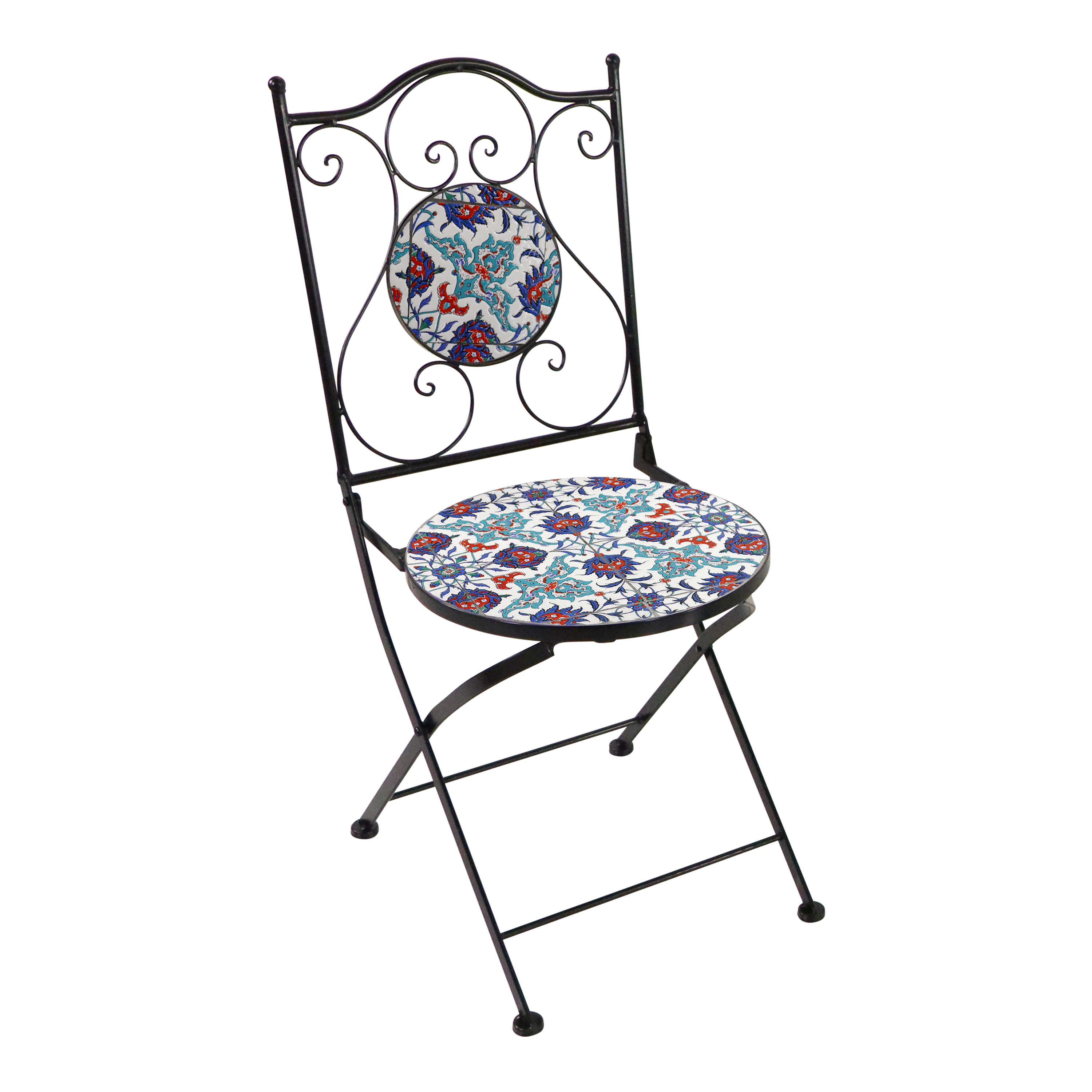 AXI Amélie Bistro Set Mosaic - Bright Blue
