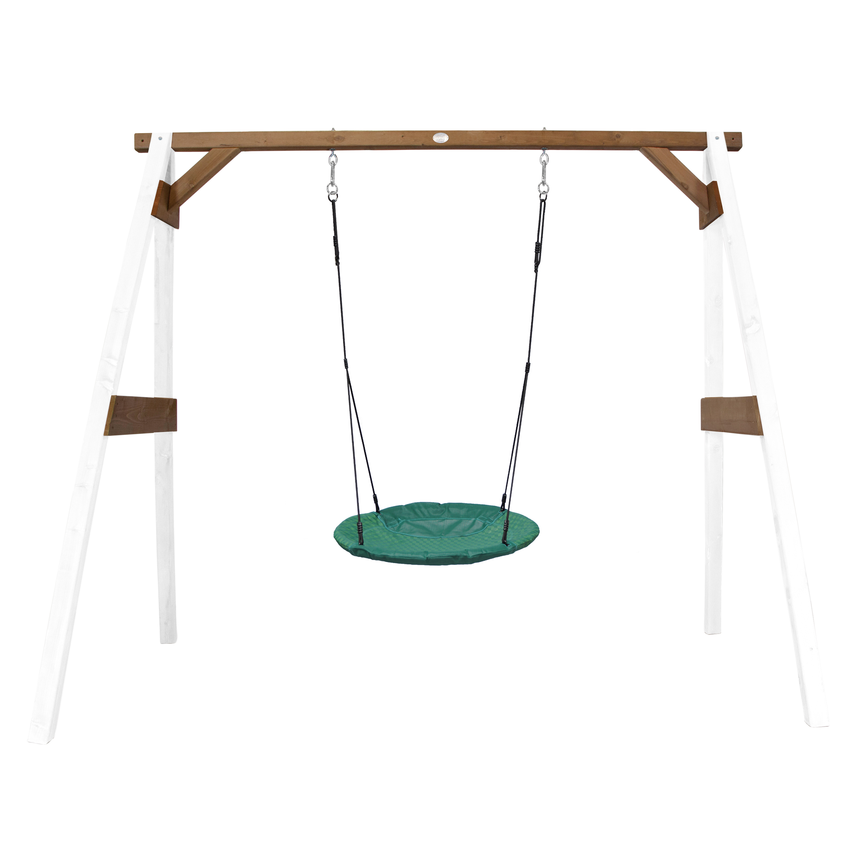 AXI Summer Nest Swing Set - White/Brown