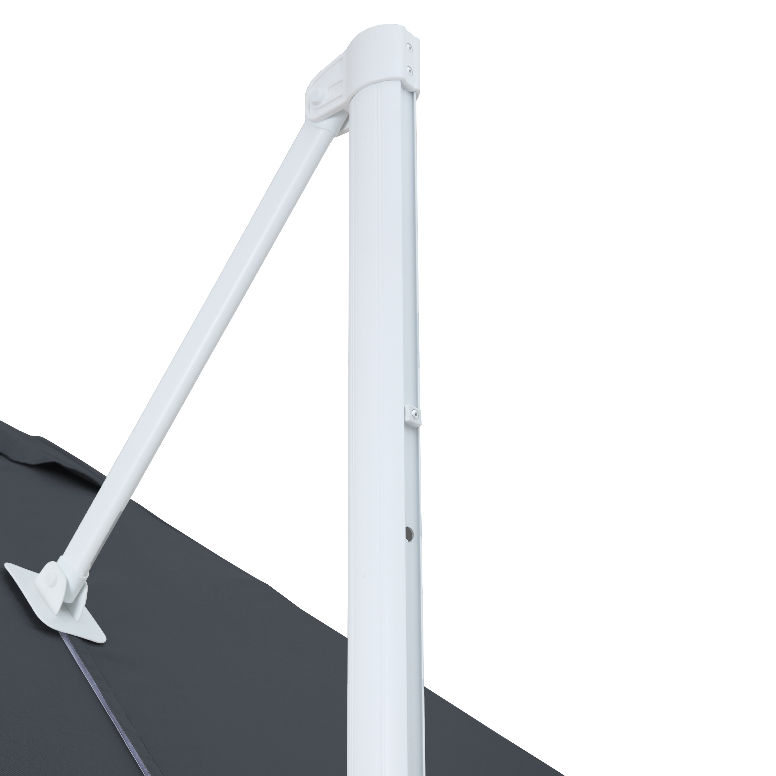 AXI Coco Floating Parasol 200x300cm White/Grey 