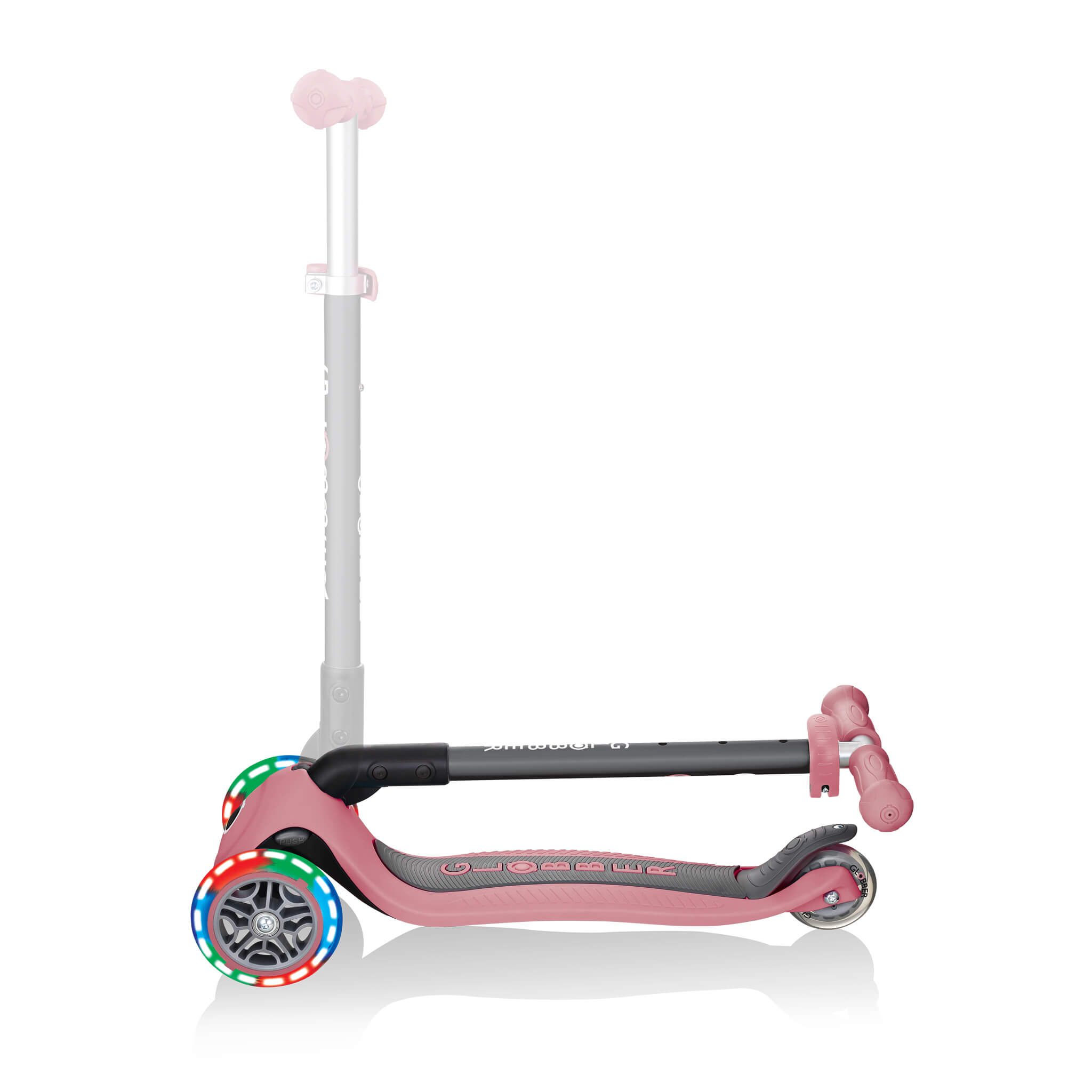 Globber Primo Foldable Lights Step Pastel Roze