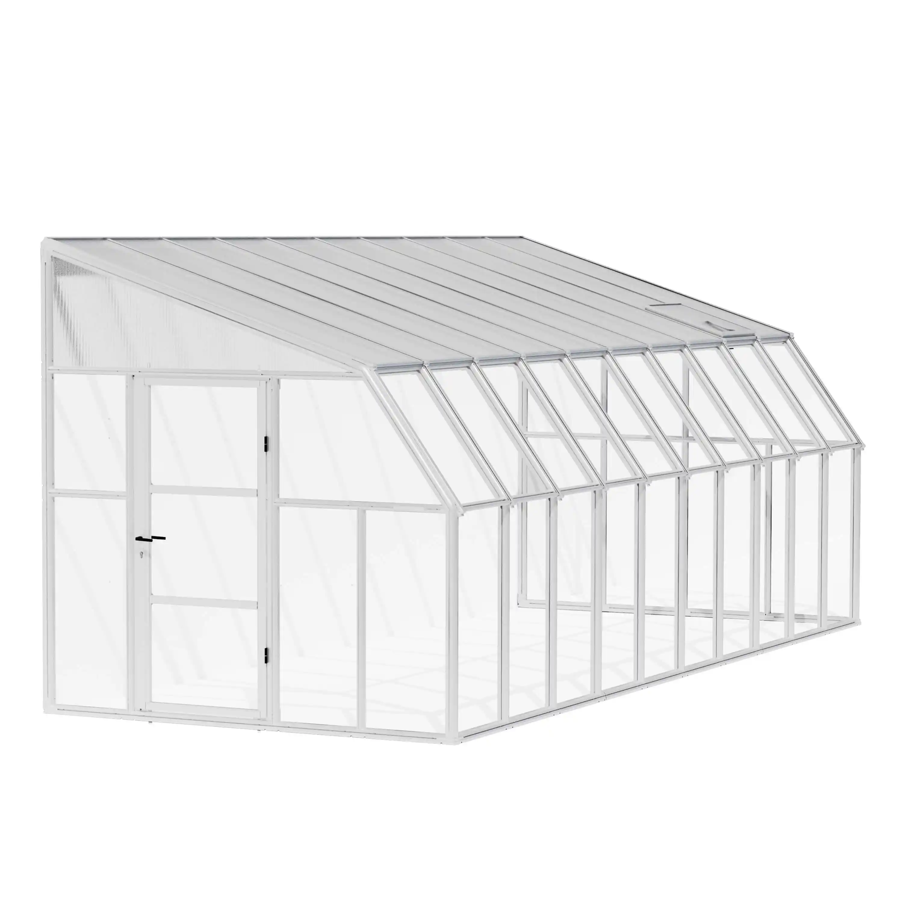 Canopia Sun Room 632X257 cm veranda en Solarium Wit Helder