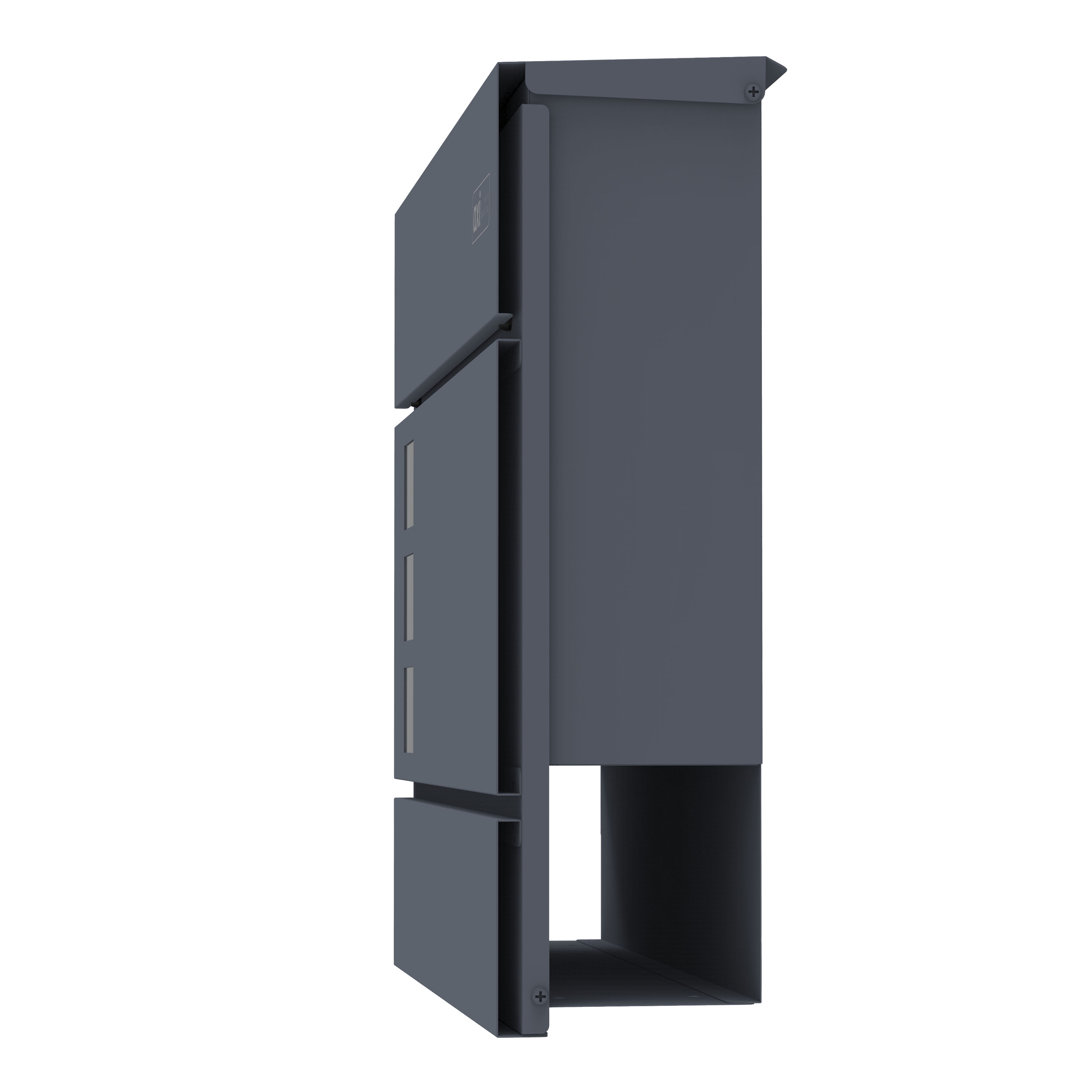 AXI Jonas Metal Letterbox Anthracite