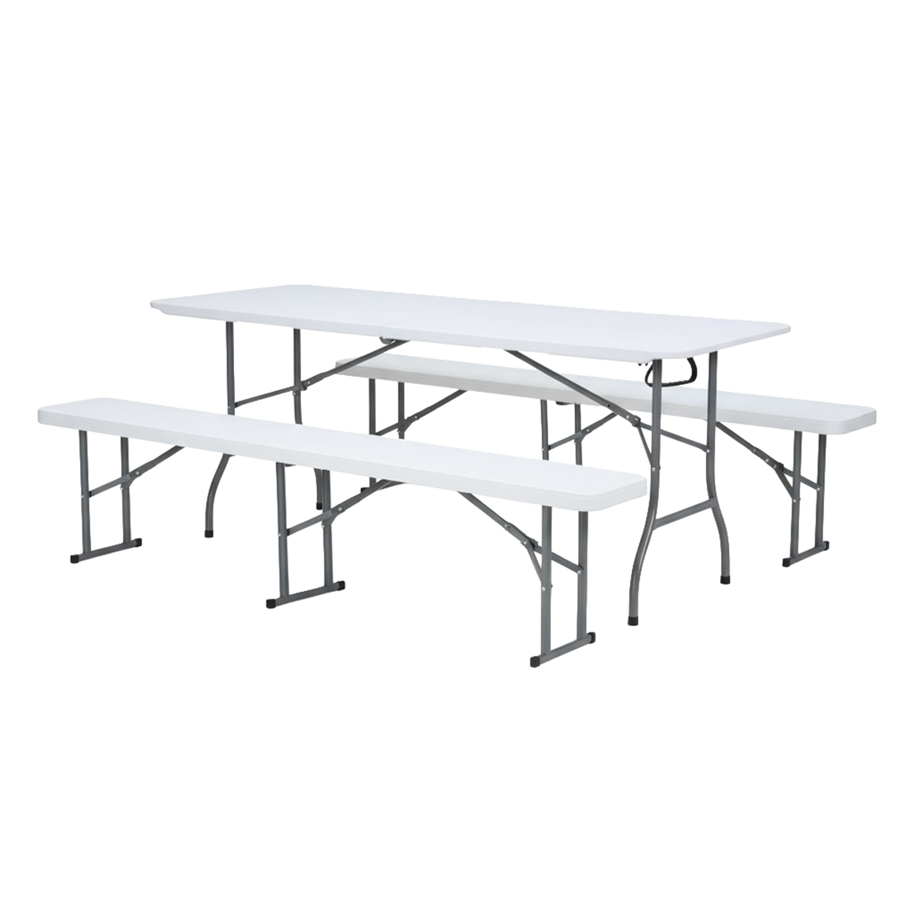 AXI Elba Table et Bancs de brasserie pliable