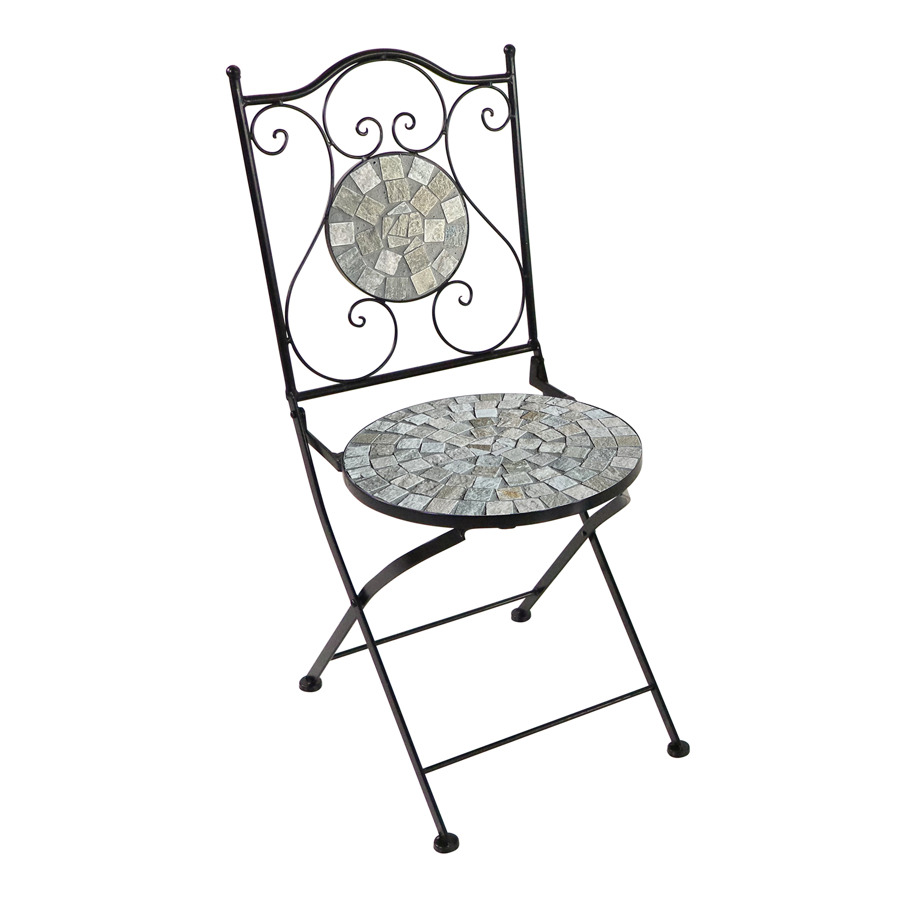 AXI Amélie Chaise Bistrot Mosaïque Beige Sable