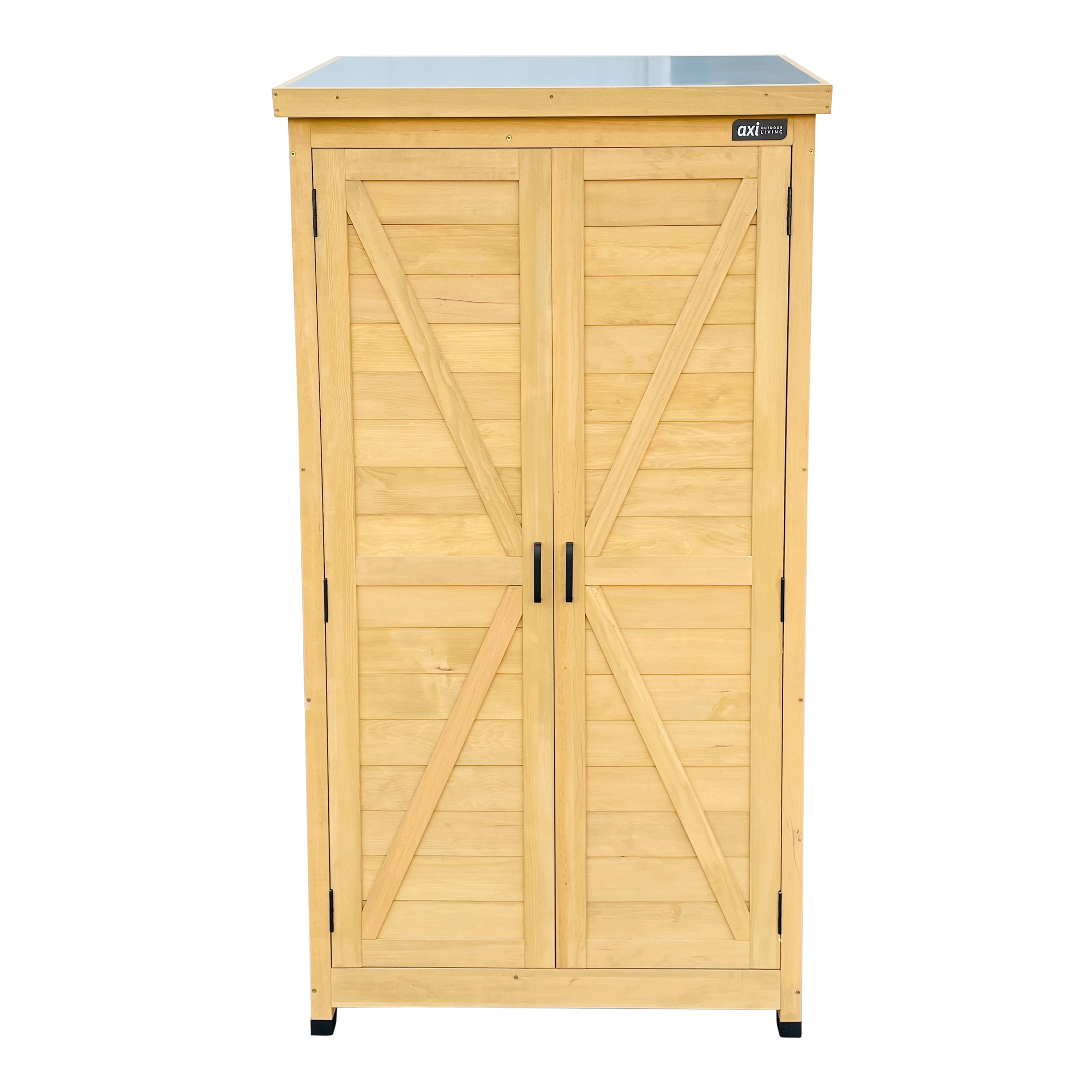 AXI Hugo Armoire de jardin en bois Marron  